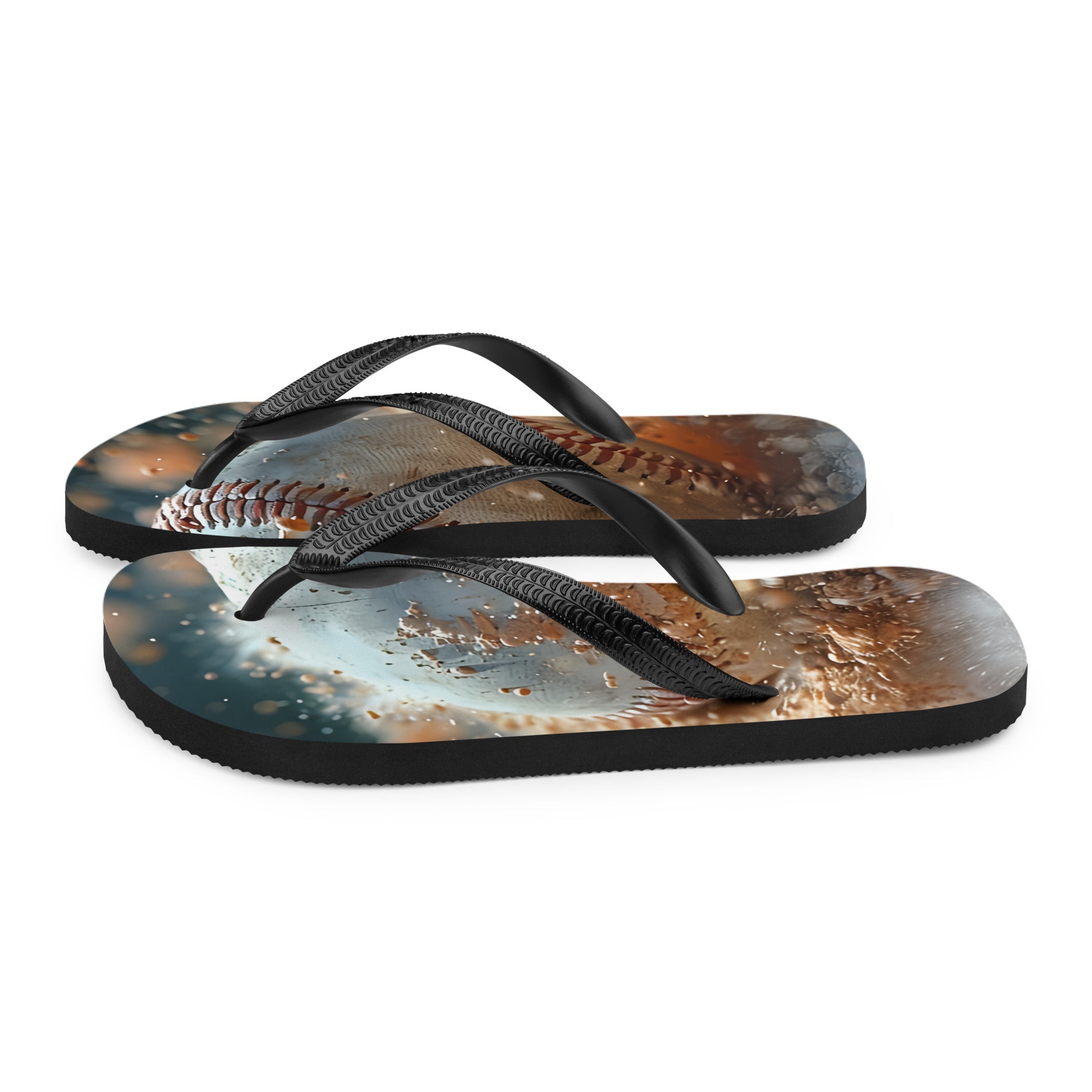 Flip - Flops Baseball - Bunt, Bequem & Perfekt für Sommer & Strand - Cooroi