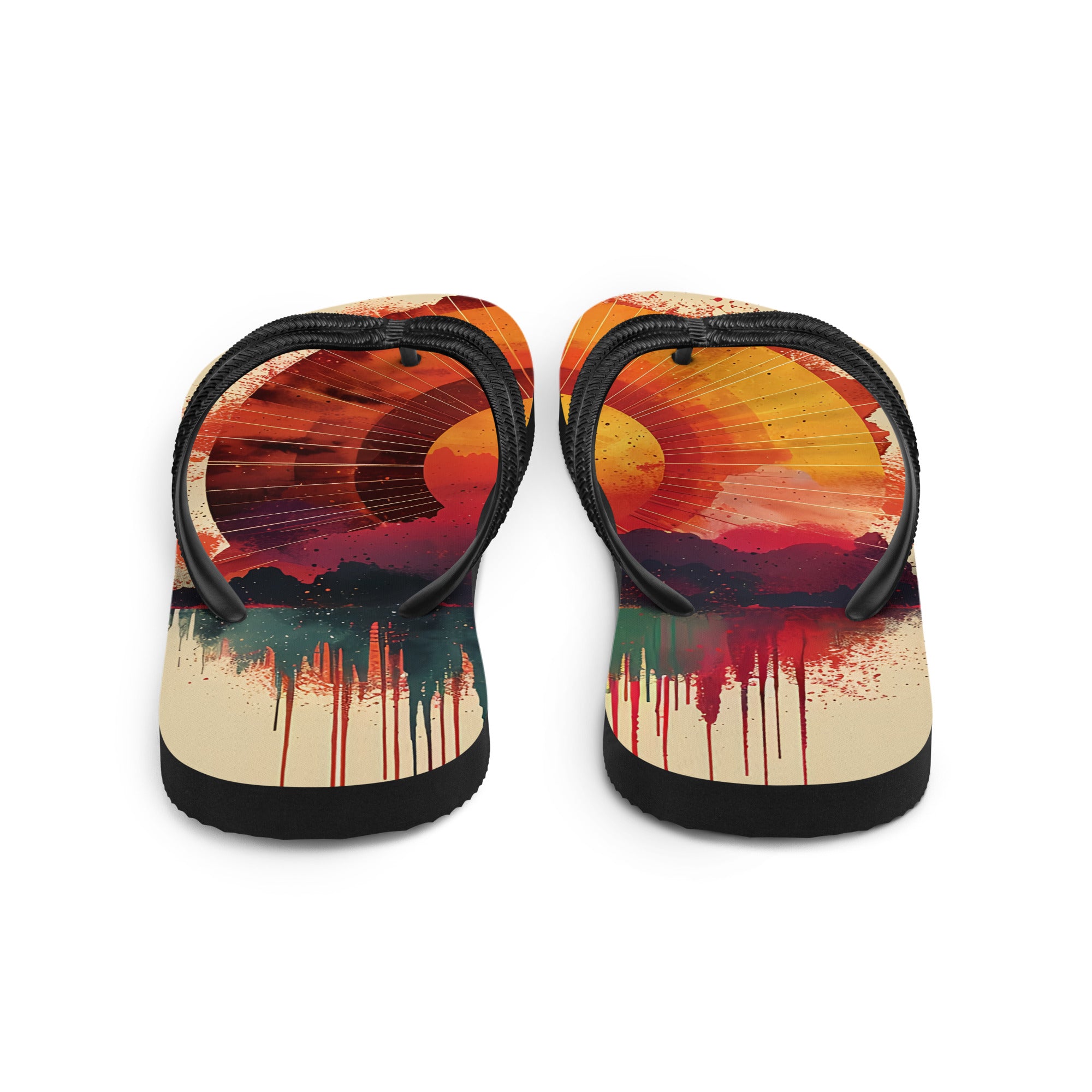 Flip - Flops Sonne - Bunt, Bequem & Perfekt für Sommer & Strand - Cooroi