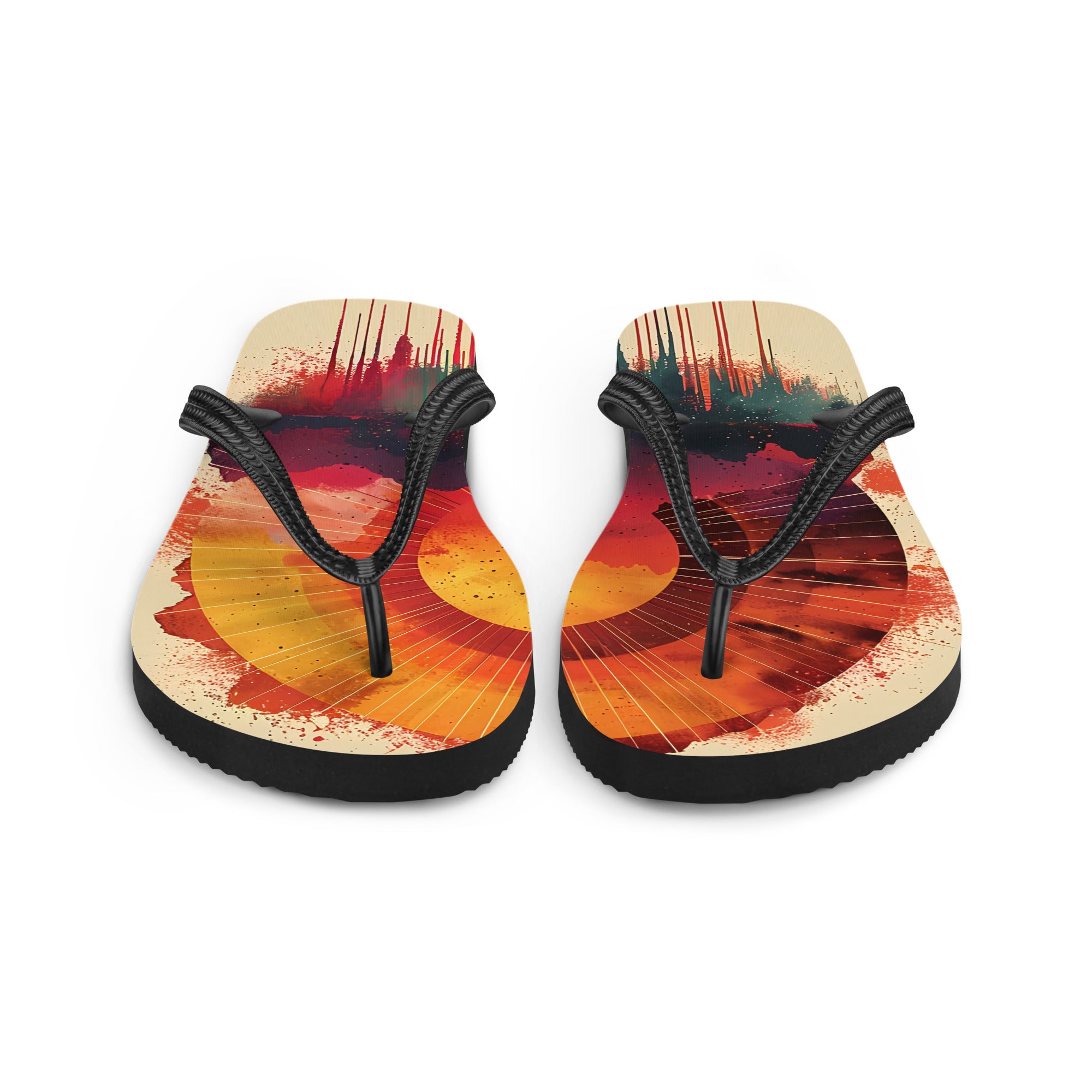 Flip - Flops Sonne - Bunt, Bequem & Perfekt für Sommer & Strand - Cooroi