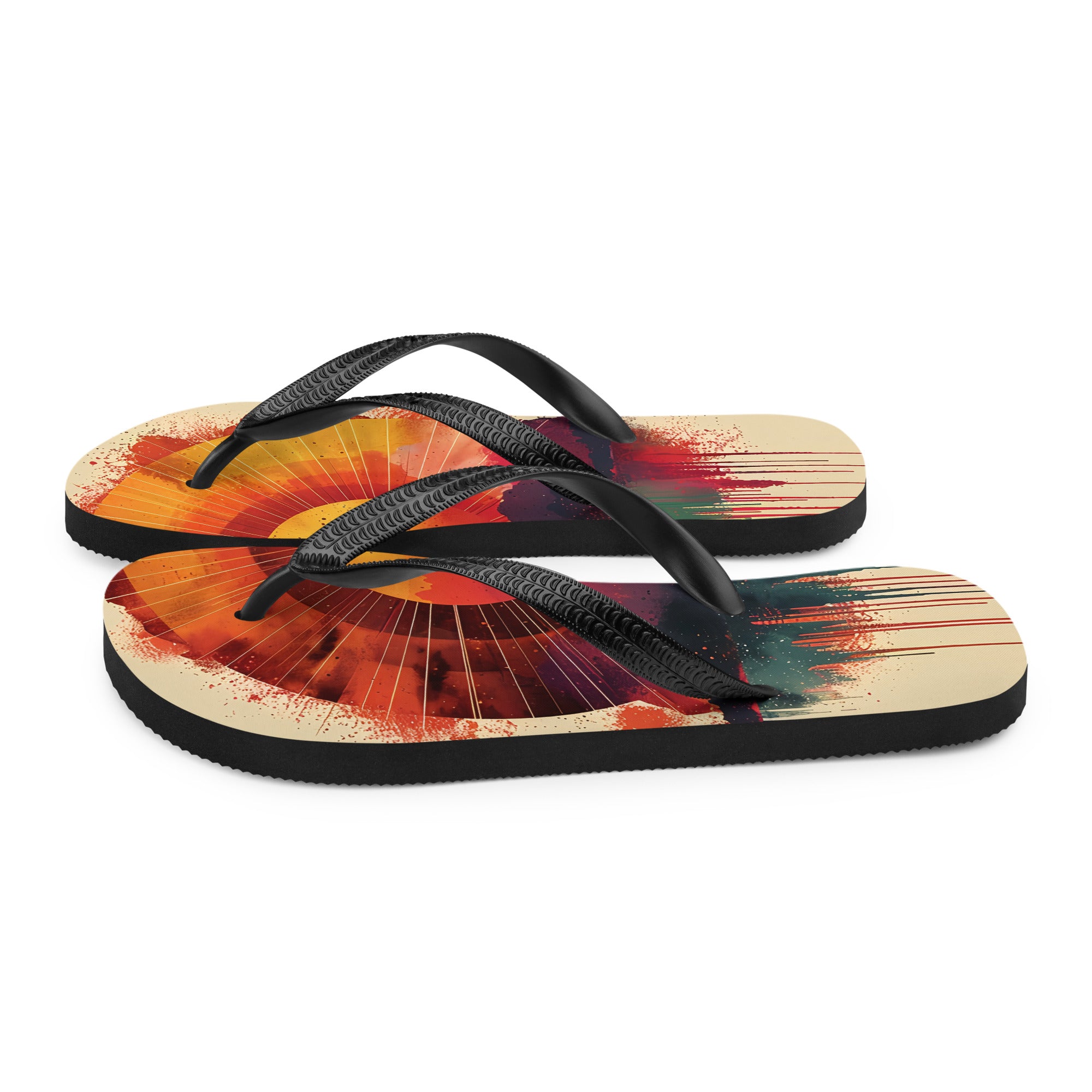 Flip - Flops Sonne - Bunt, Bequem & Perfekt für Sommer & Strand - Cooroi