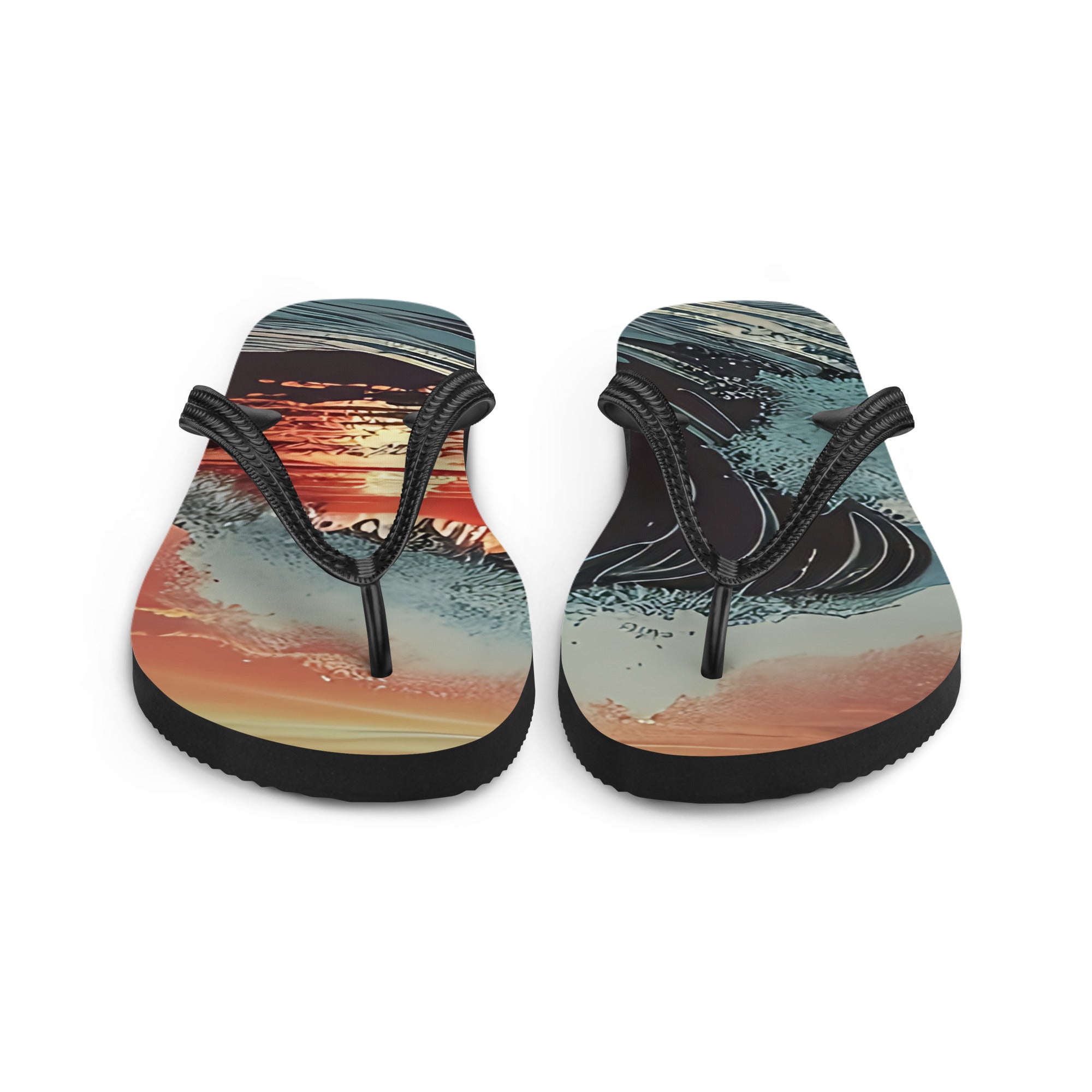 Flip - Flops Welle - Bunt, Bequem & Perfekt für Sommer & Strand - Cooroi