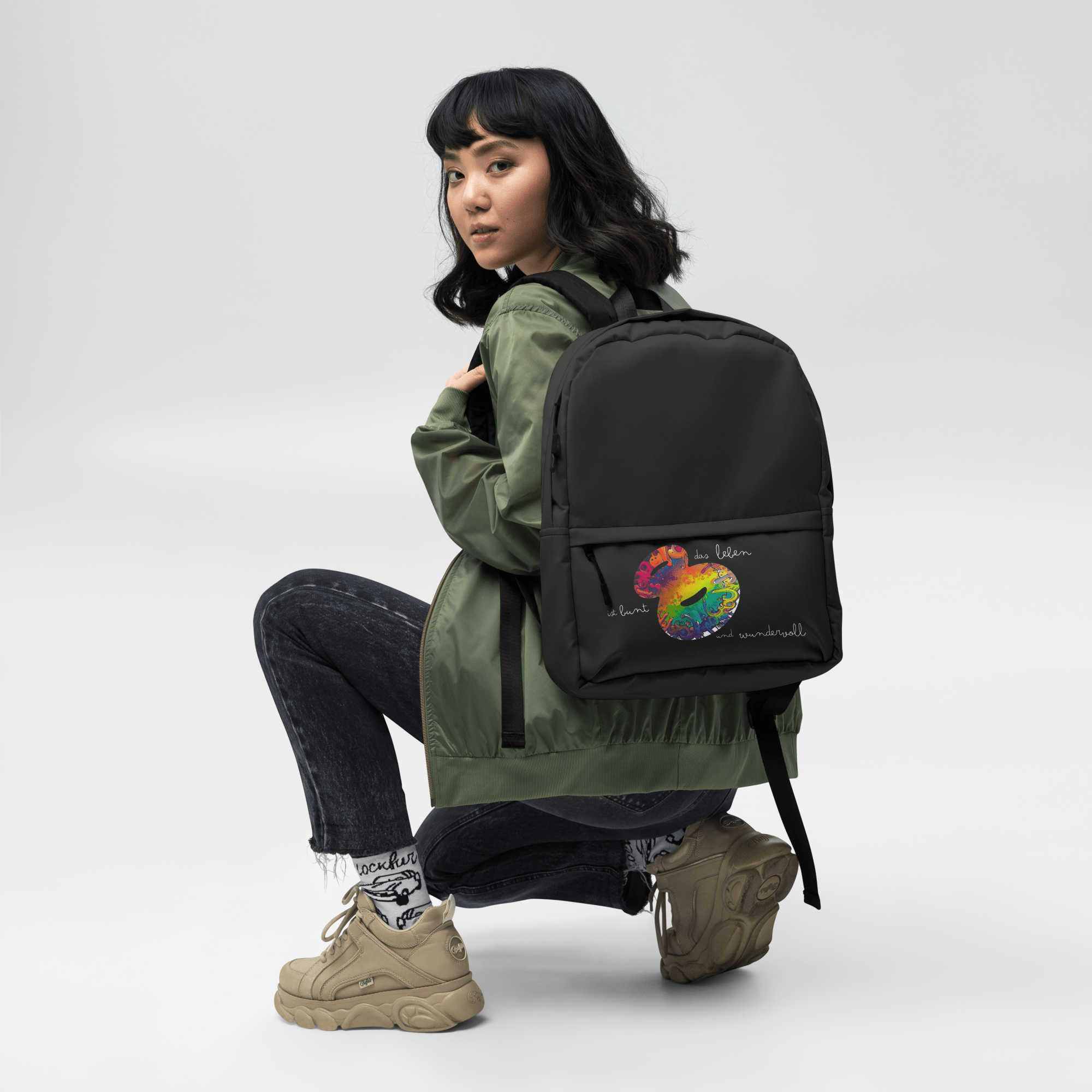 Rucksack Wundervoll – Wasserdicht, Leicht & Geräumig für Alltag & Sport - Cooroi