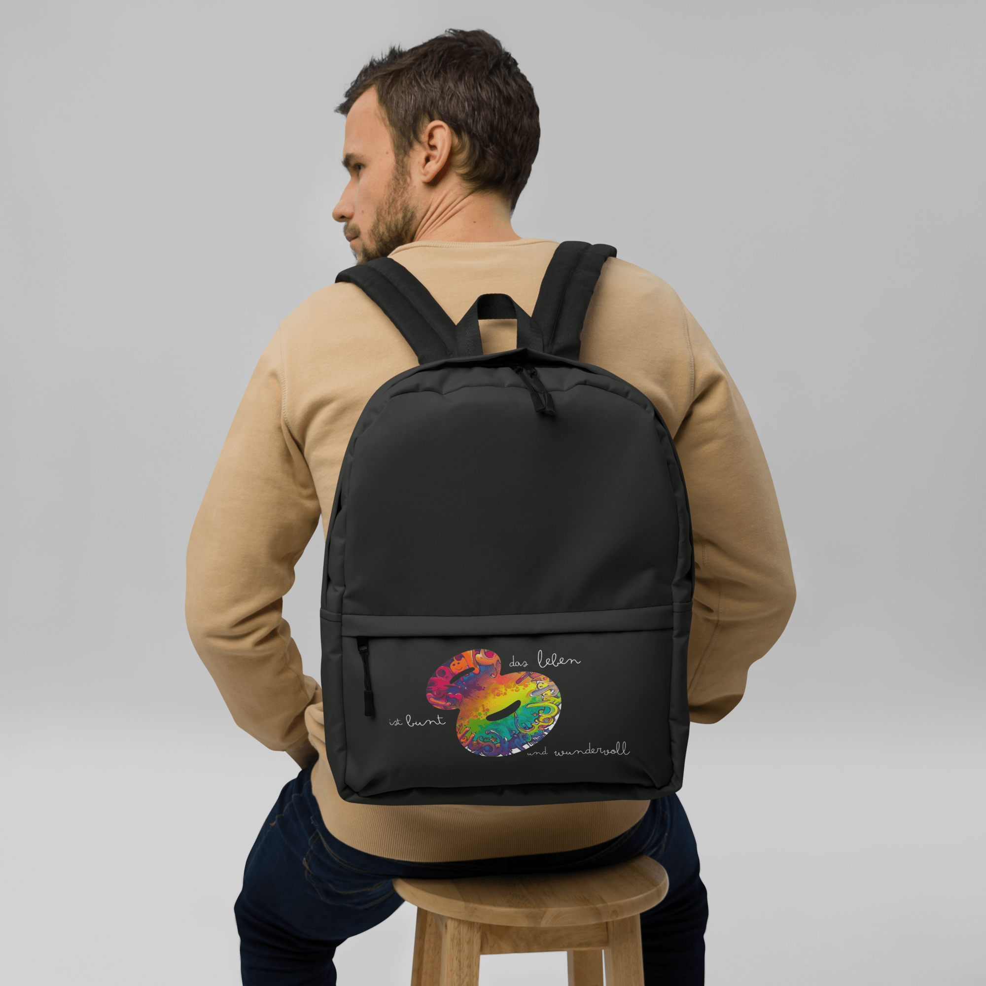 Rucksack Wundervoll – Wasserdicht, Leicht & Geräumig für Alltag & Sport - Cooroi