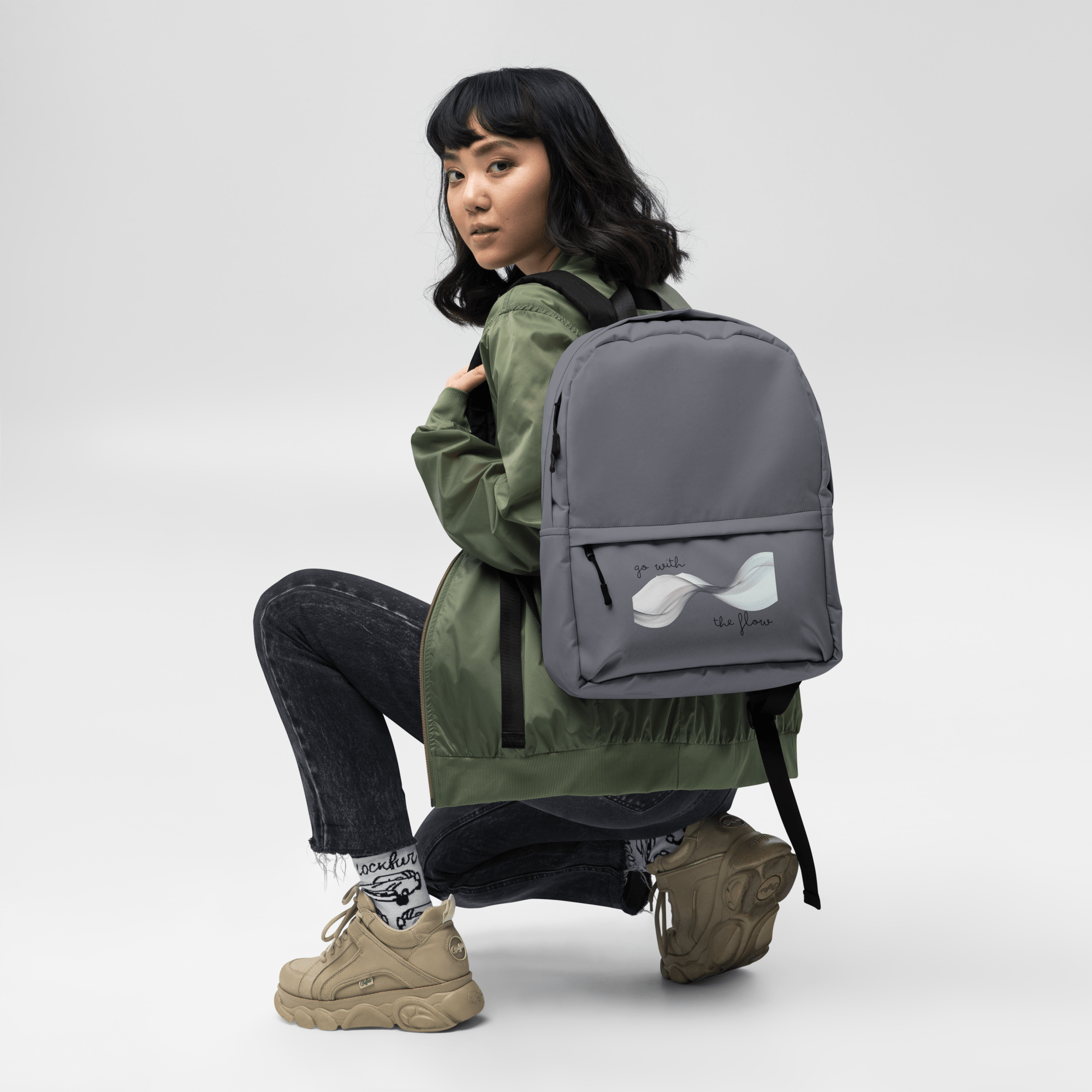 Rucksack Flow – Wasserdicht, Leicht & Geräumig für Alltag & Sport - Cooroi