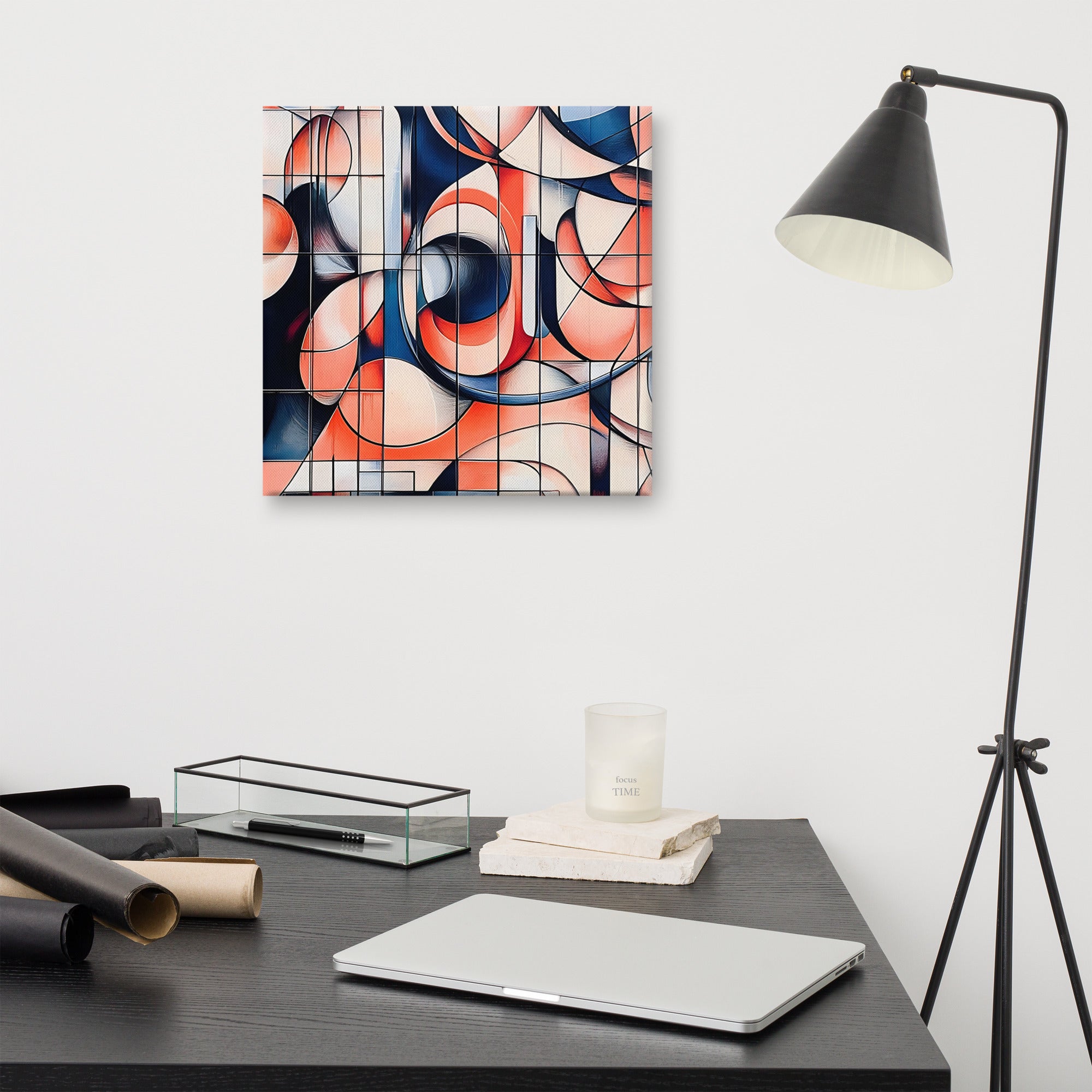 Canvas Geometrik, - Cooroi