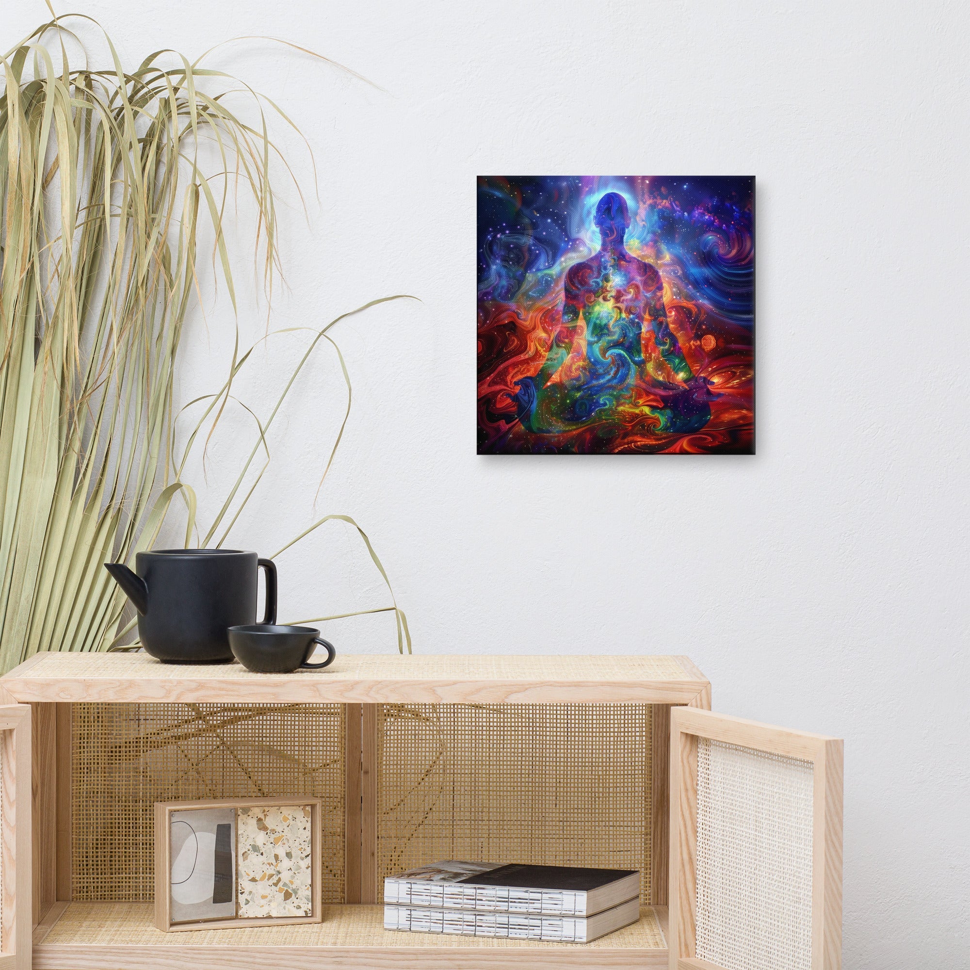 Kosmische Meditation, Leinwand - Cooroi