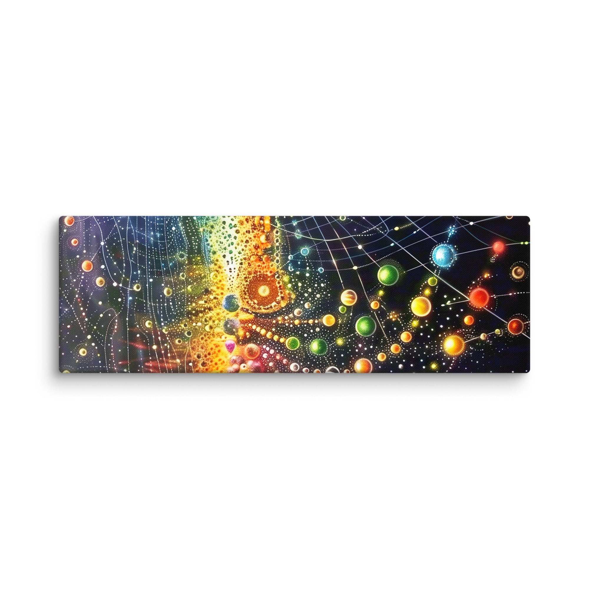 Farbenfrohe Universum, Leinwand - Cooroi