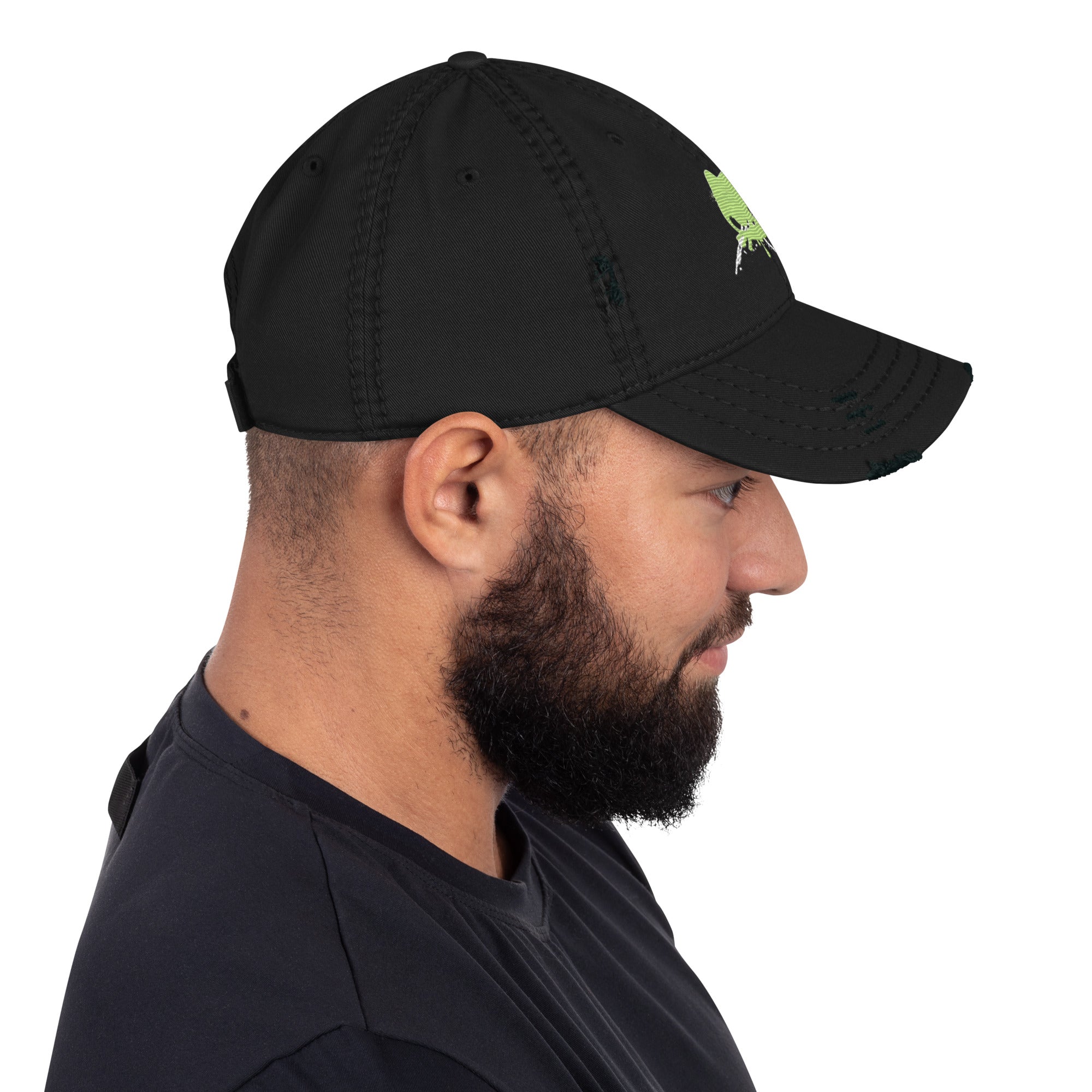 Crazy Cat Dad - Hat im Used - Look - Cooroi