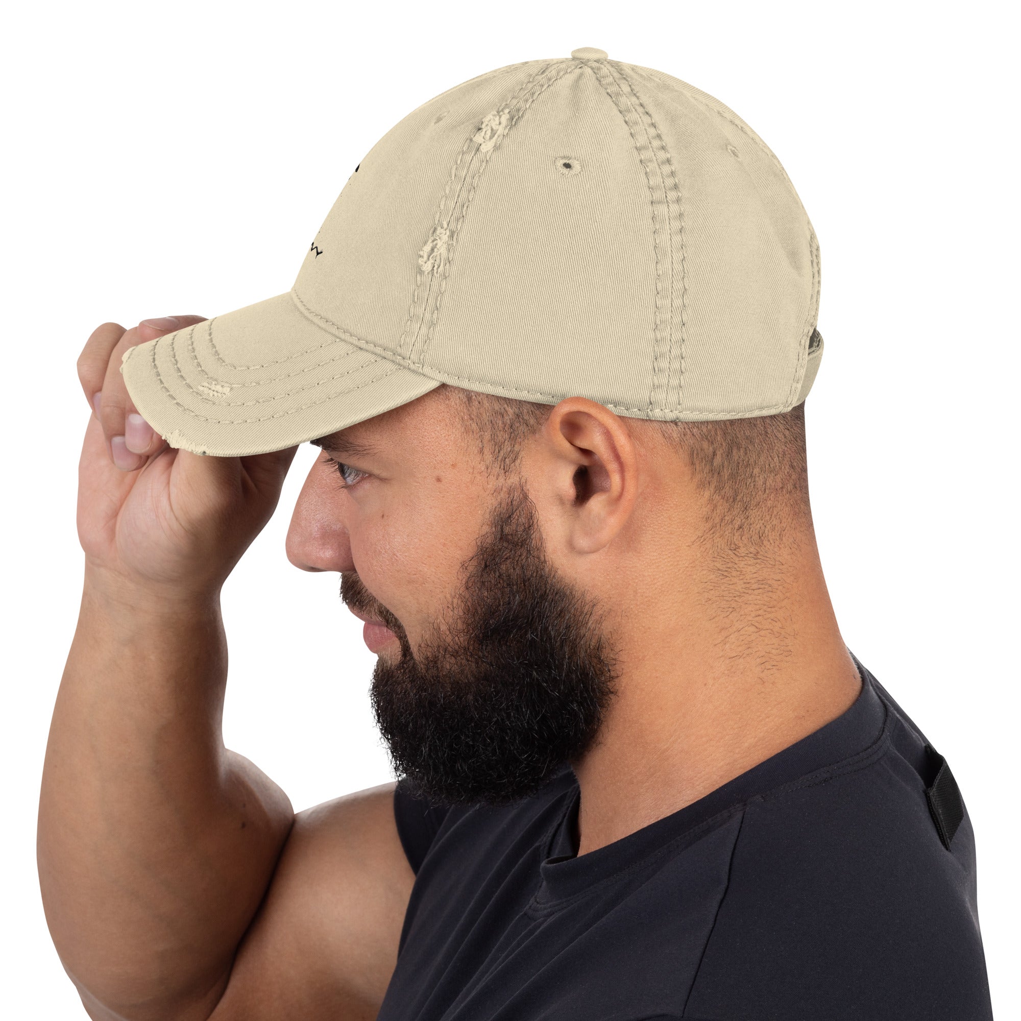 Fußballspieler Dad - Hat im Used - Look - Cooroi