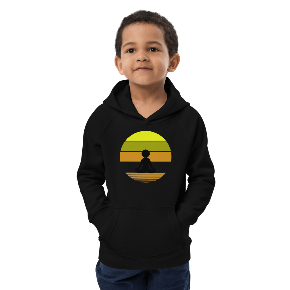 Buddha, Öko - Kapuzenpullover für Kinder - Cooroi