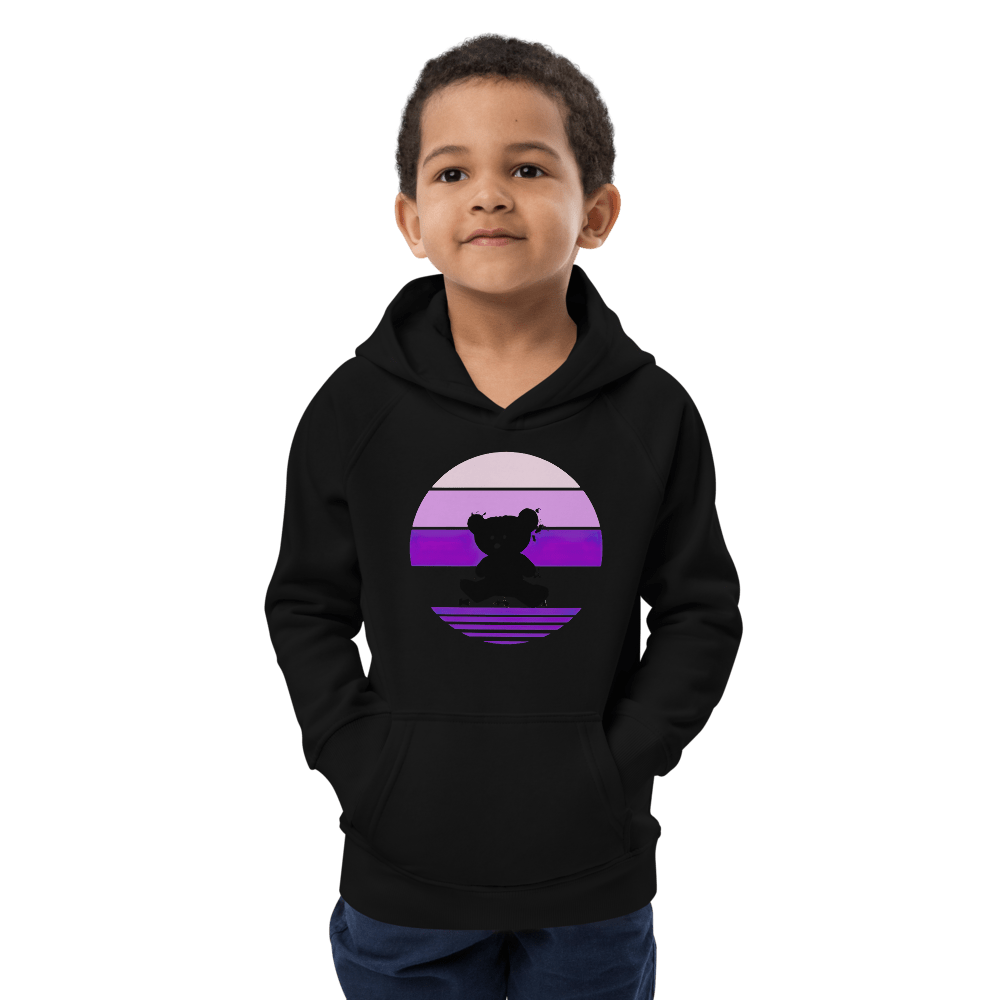 Bär, Öko - Kapuzenpullover für Kinder - Cooroi