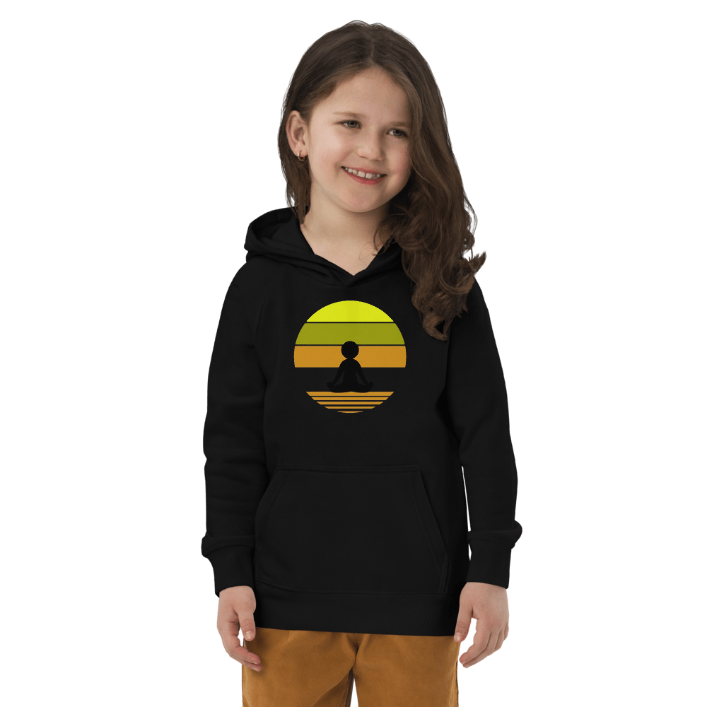 Buddha, Öko - Kapuzenpullover für Kinder - Cooroi