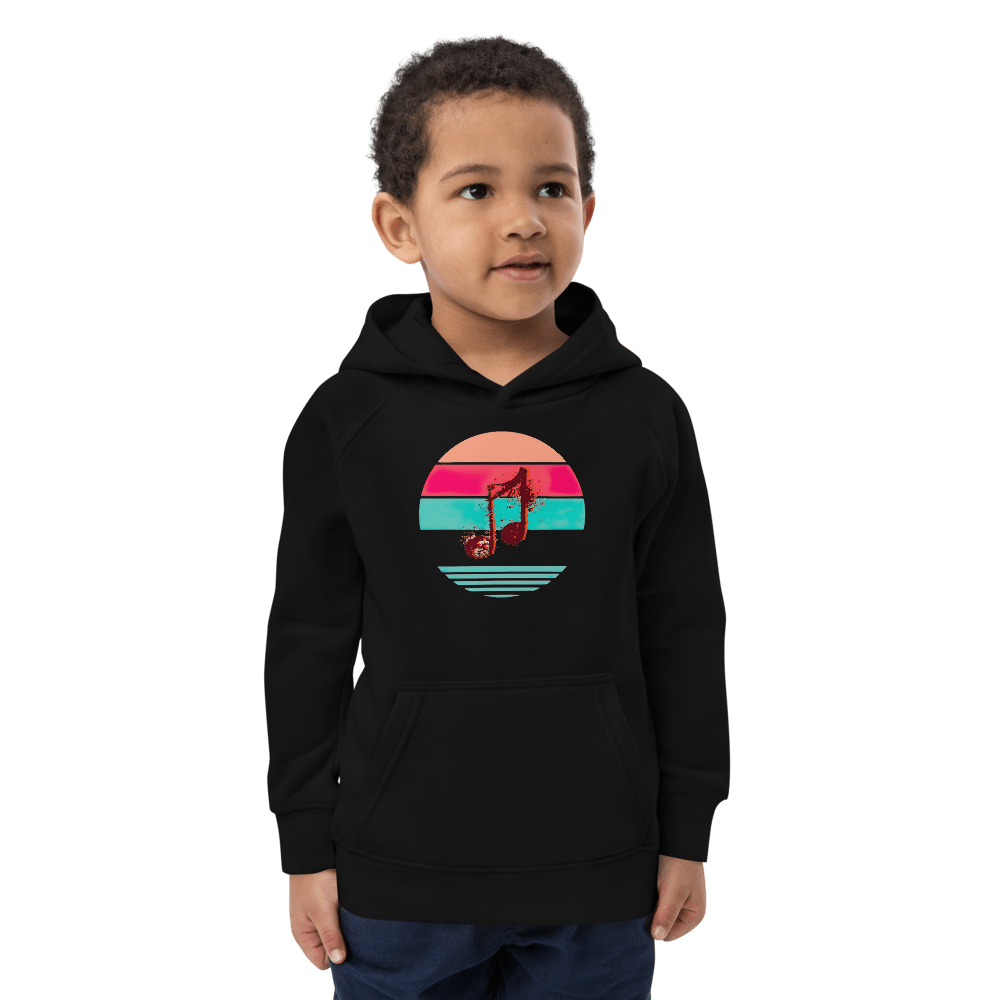Noten, Öko - Kapuzenpullover für Kinder - Cooroi
