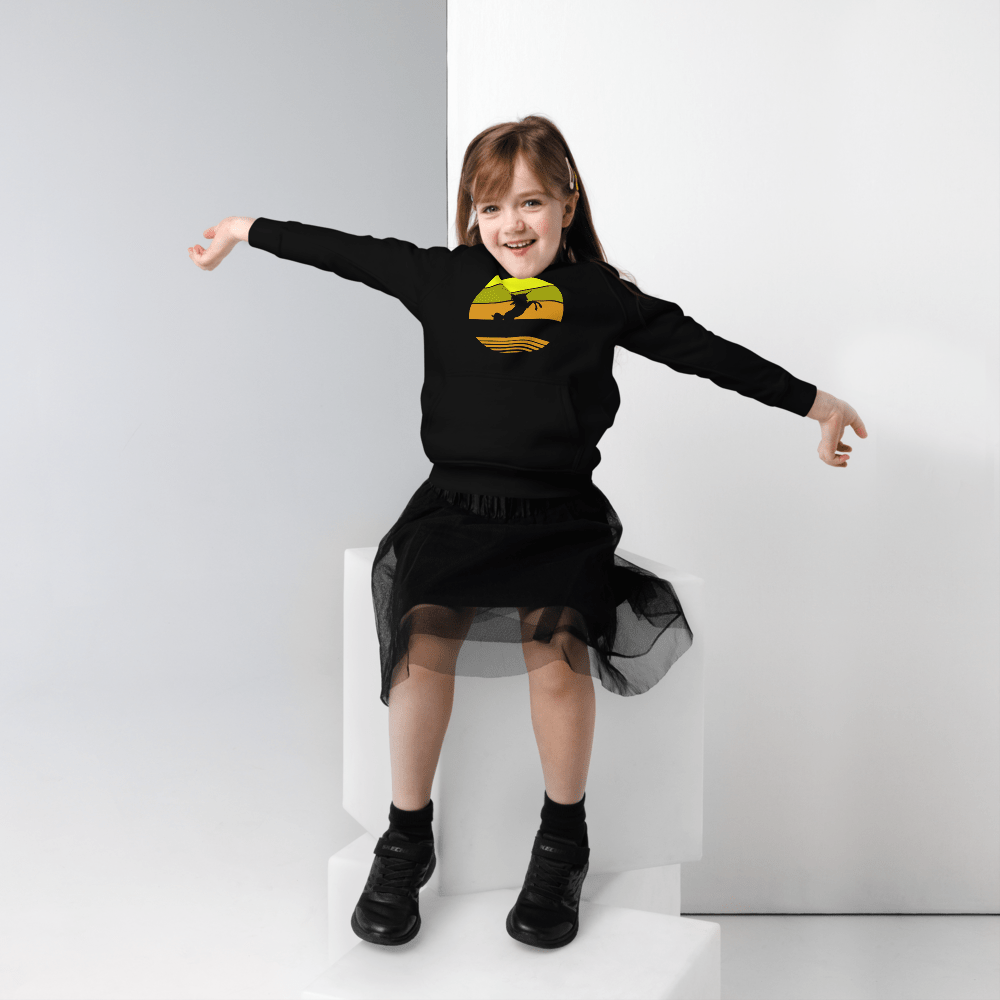 Einhorn, Öko - Kapuzenpullover für Kinder - Cooroi