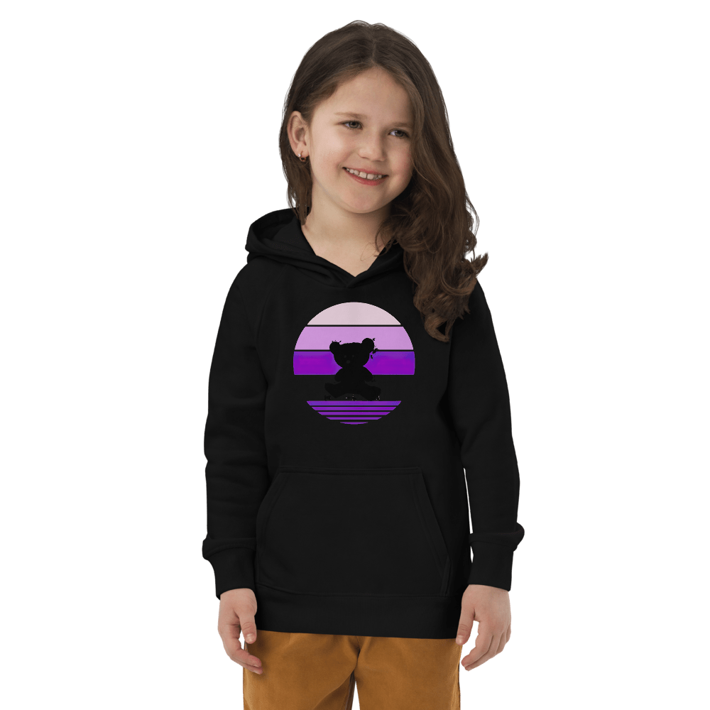 Bär, Öko - Kapuzenpullover für Kinder - Cooroi