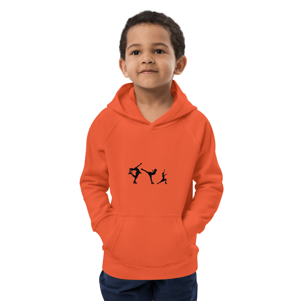 Eiskunstlauf, Öko - Kapuzenpullover für Kinder - Cooroi