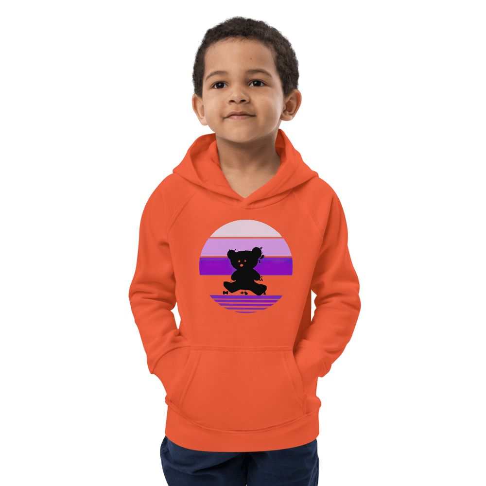 Bär, Öko - Kapuzenpullover für Kinder - Cooroi