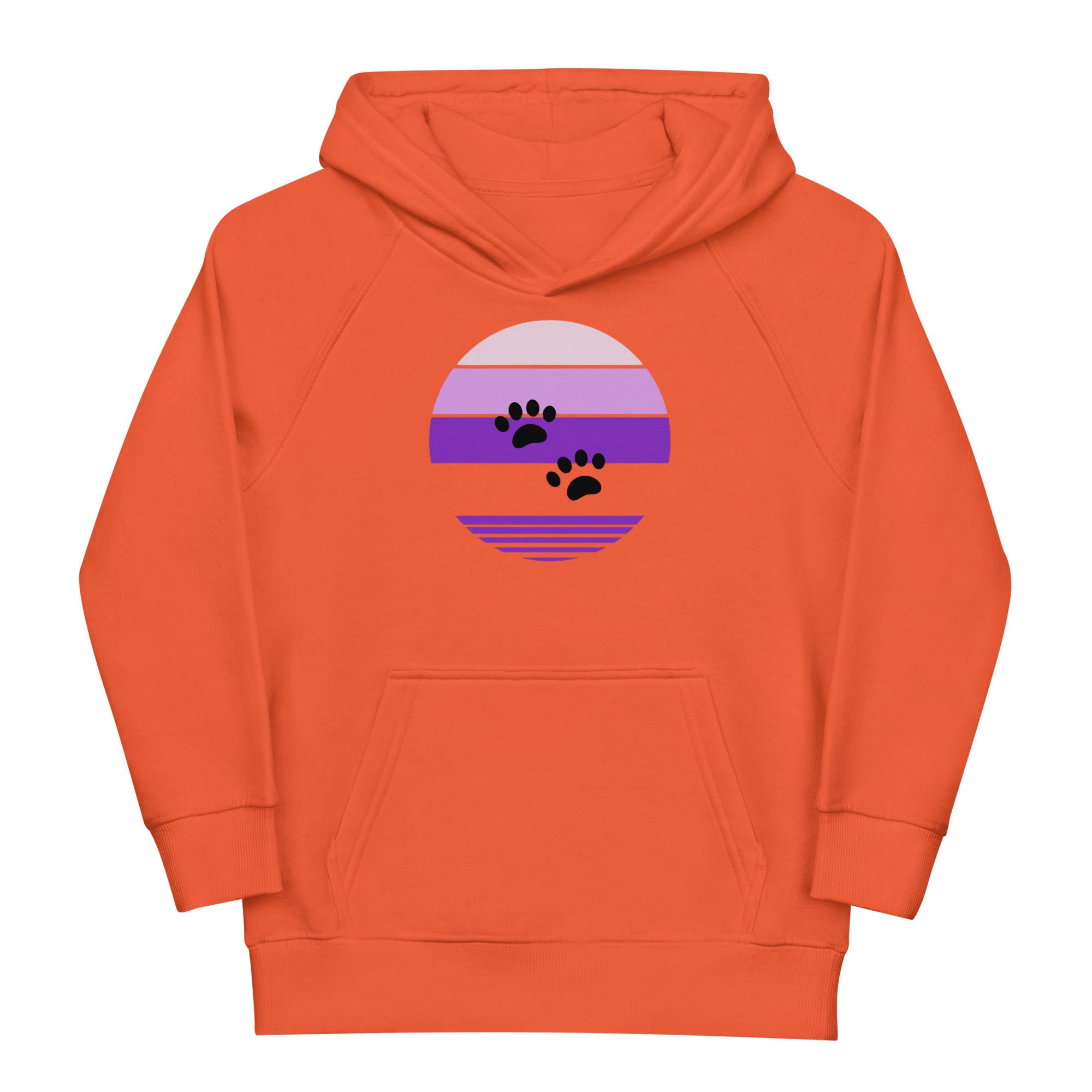 Tatzen, Öko - Kapuzenpullover für Kinder - Cooroi