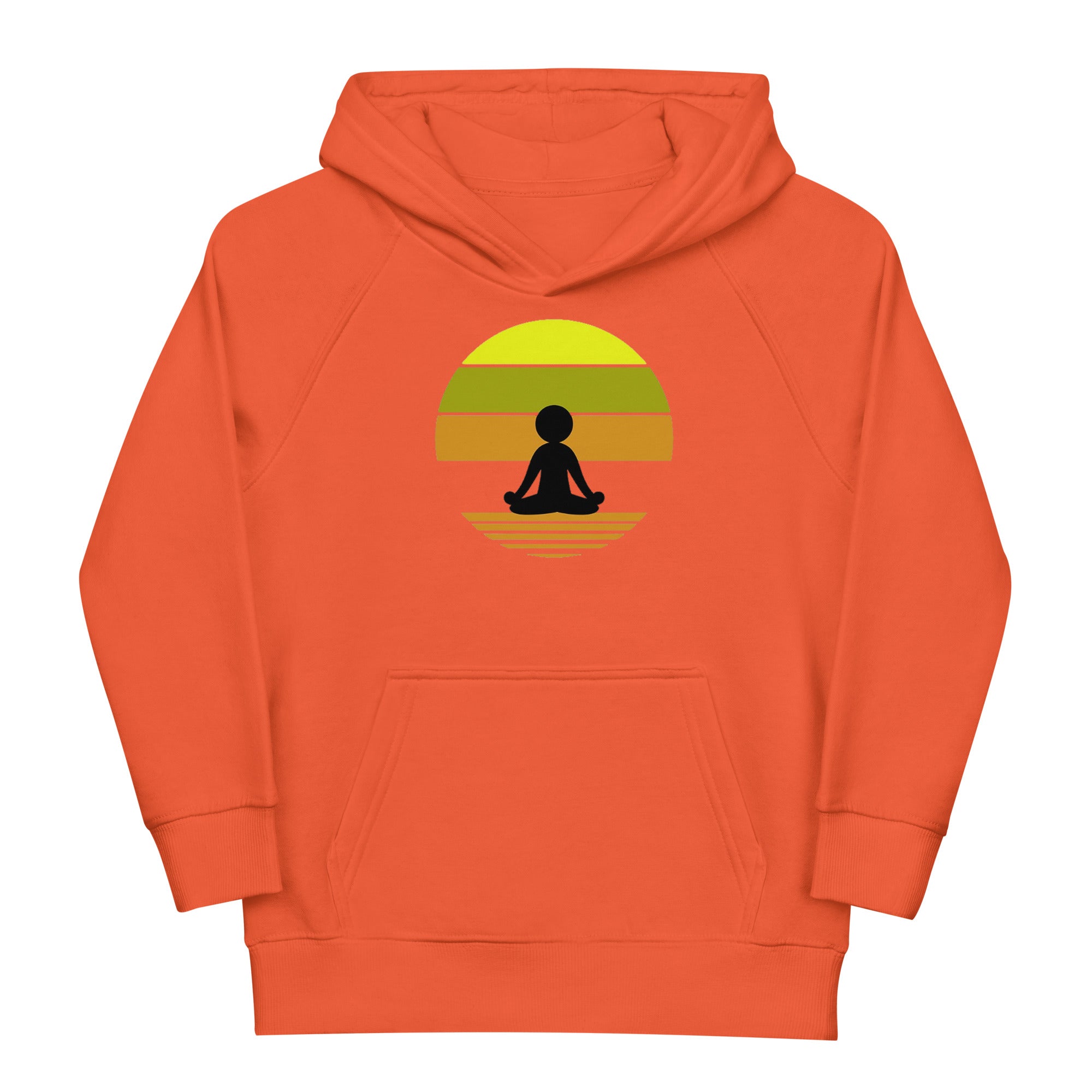 Buddha, Öko - Kapuzenpullover für Kinder - Cooroi
