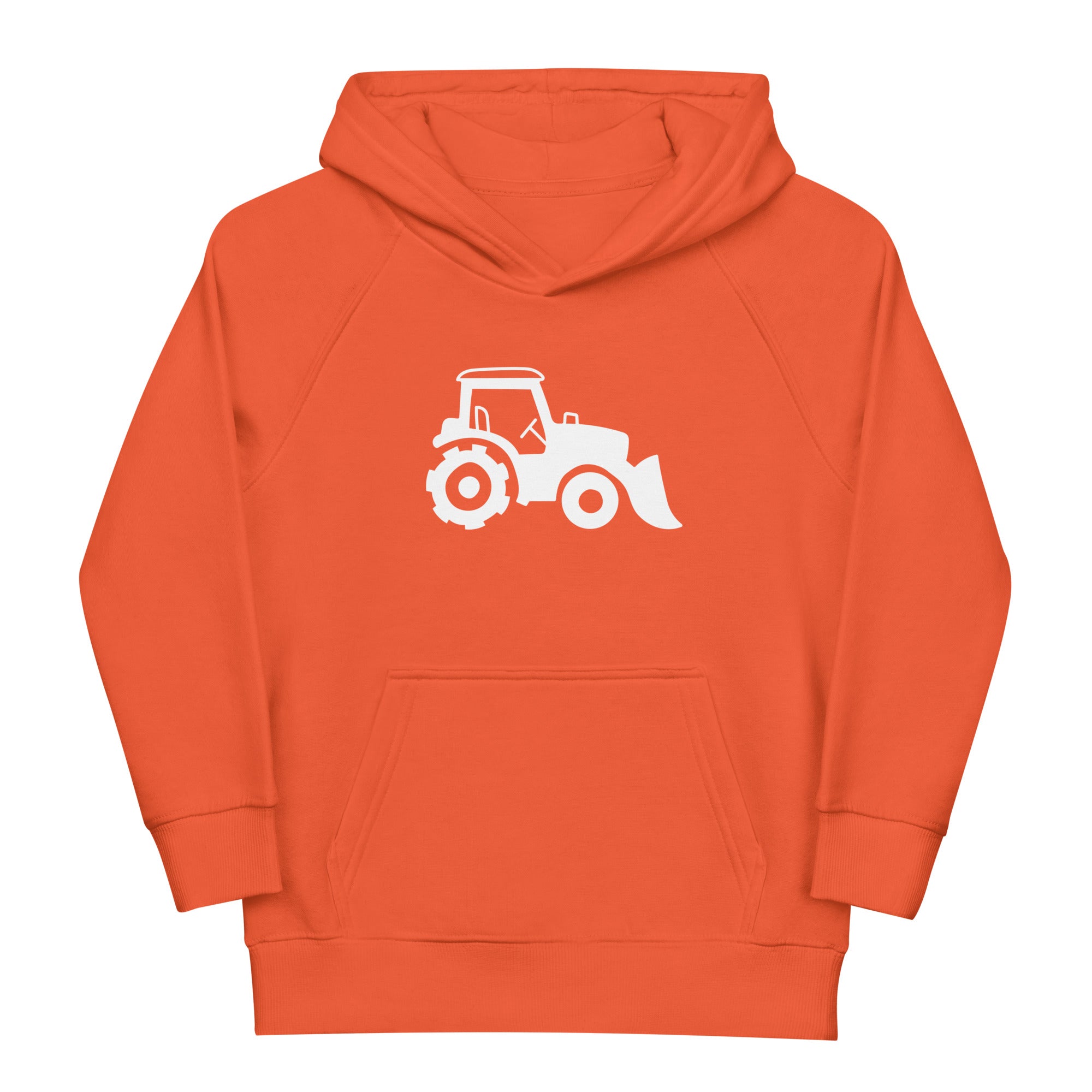 Traktor, Öko - Kapuzenpullover für Kinder - Cooroi