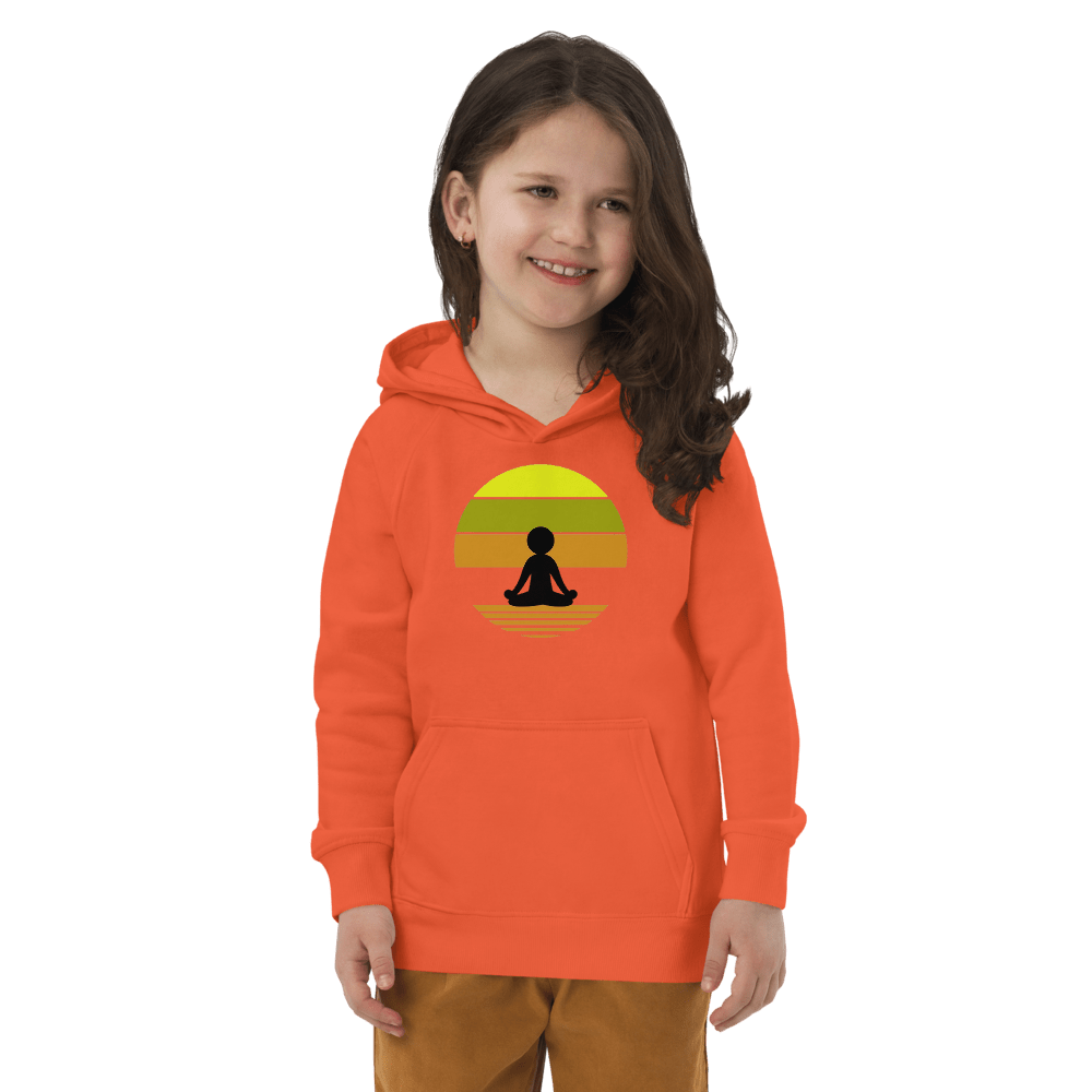 Buddha, Öko - Kapuzenpullover für Kinder - Cooroi
