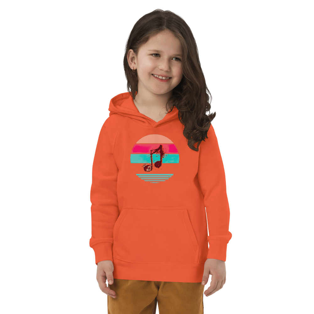 Noten, Öko - Kapuzenpullover für Kinder - Cooroi