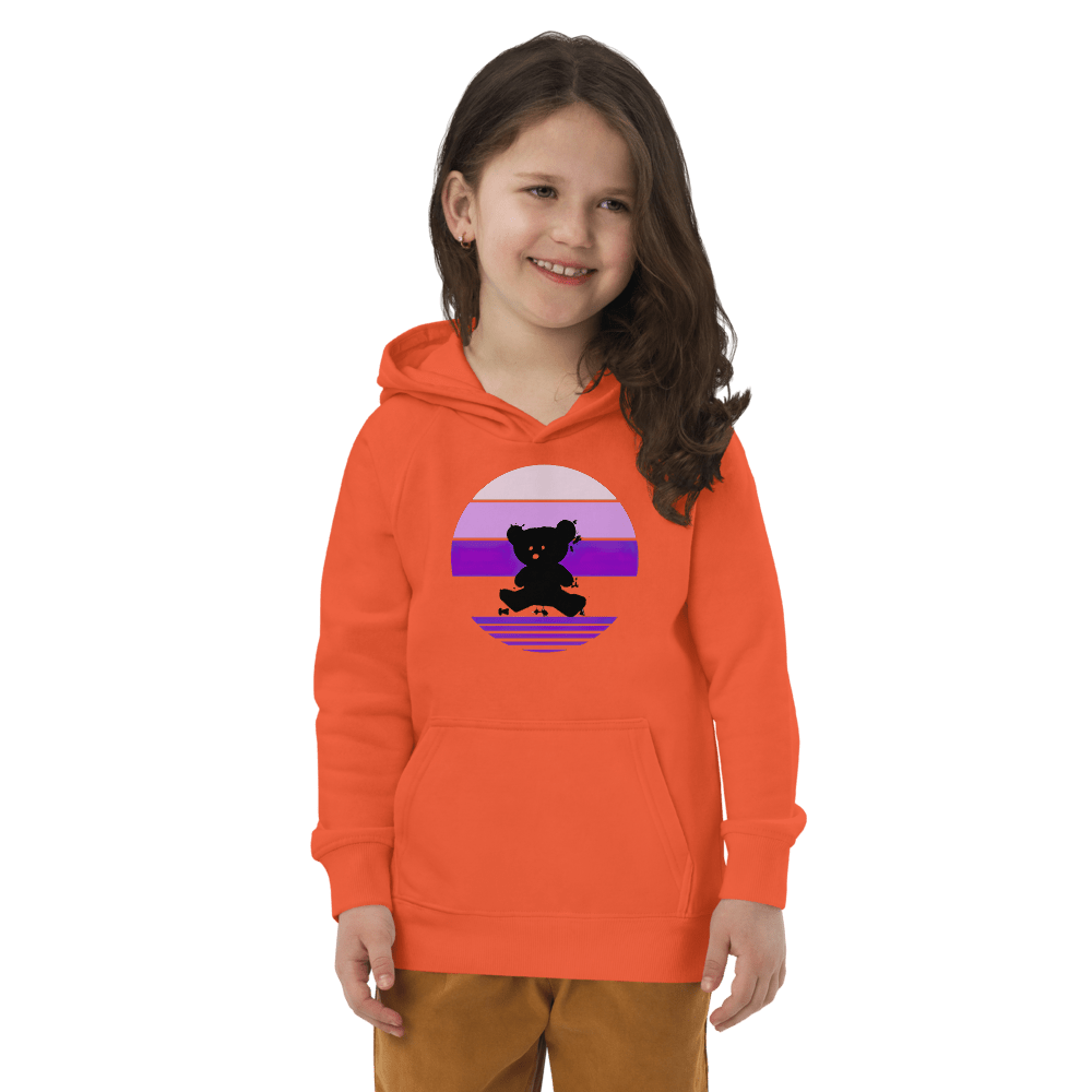 Bär, Öko - Kapuzenpullover für Kinder - Cooroi