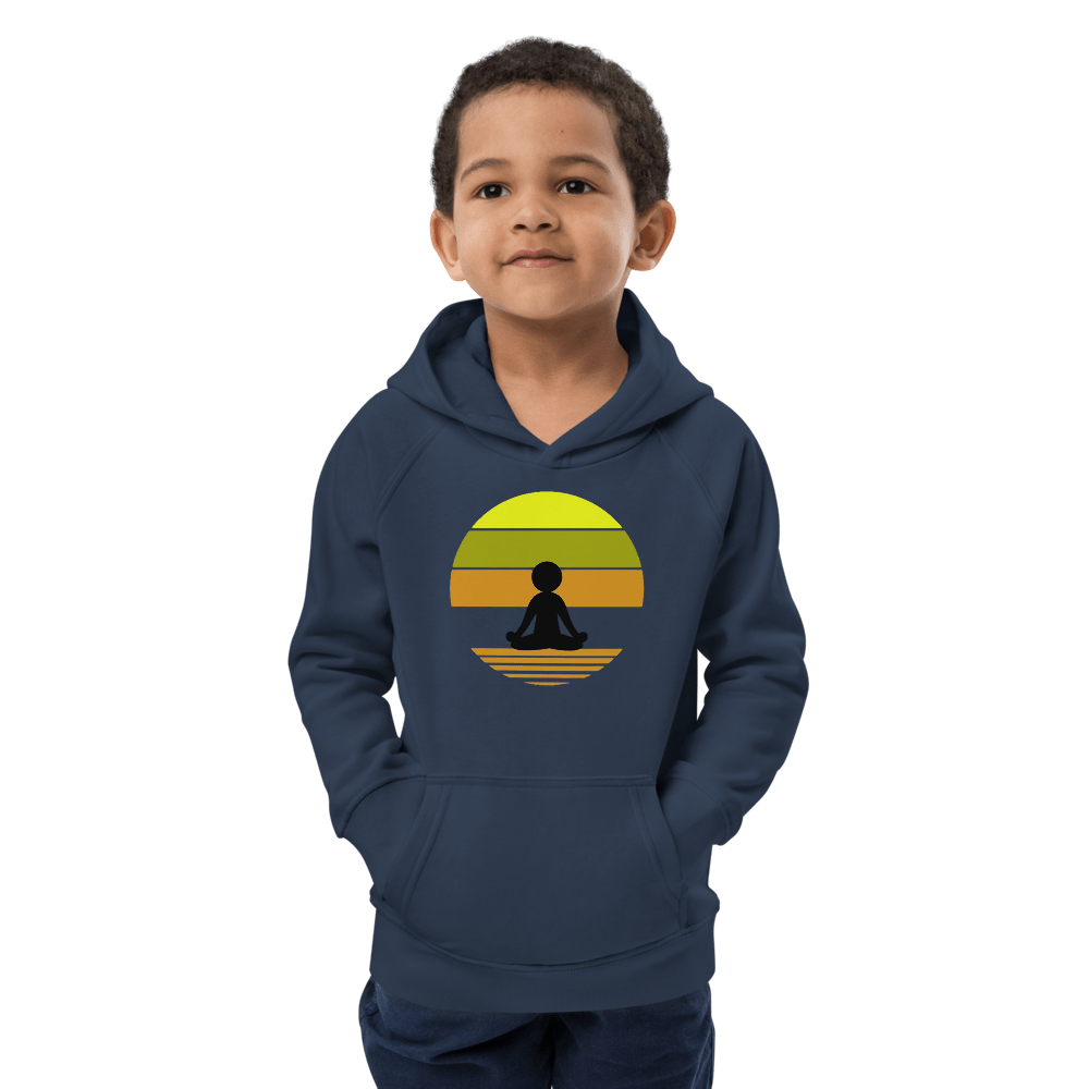 Buddha, Öko - Kapuzenpullover für Kinder - Cooroi