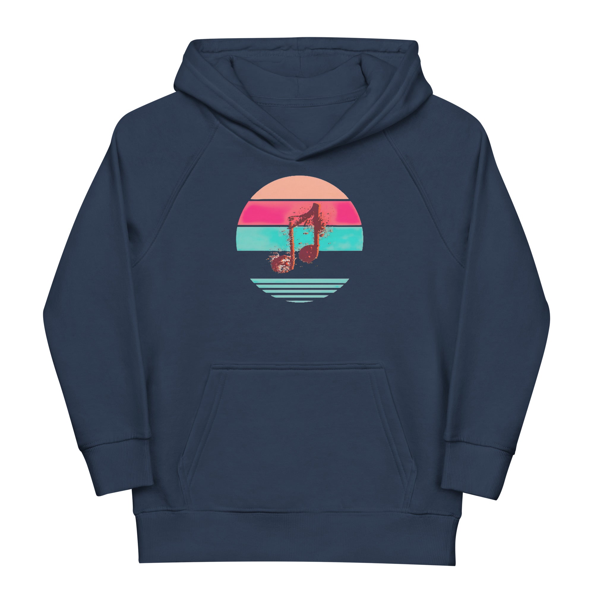 Noten, Öko - Kapuzenpullover für Kinder - Cooroi