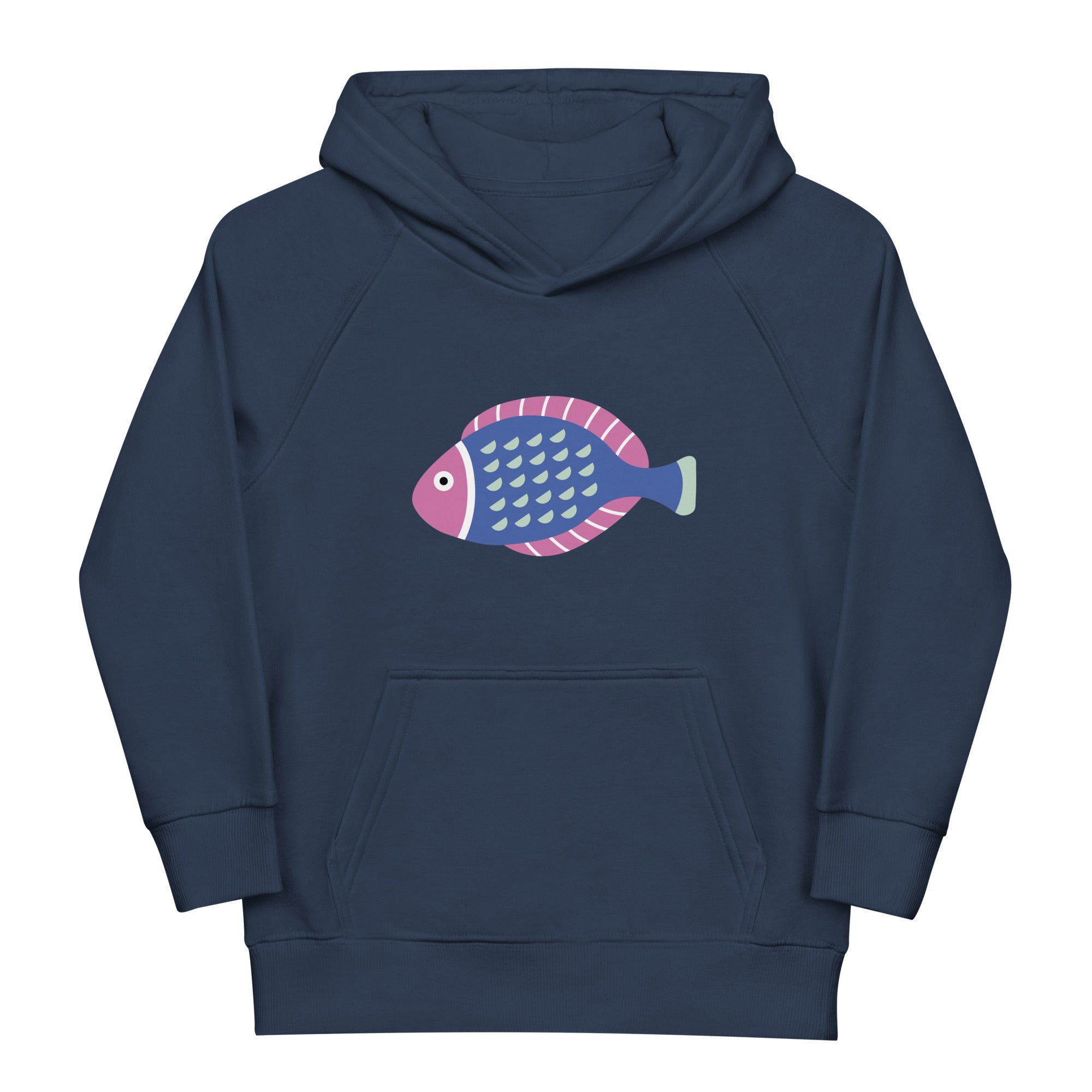 Fisch Rosa Hoodie für Kinder