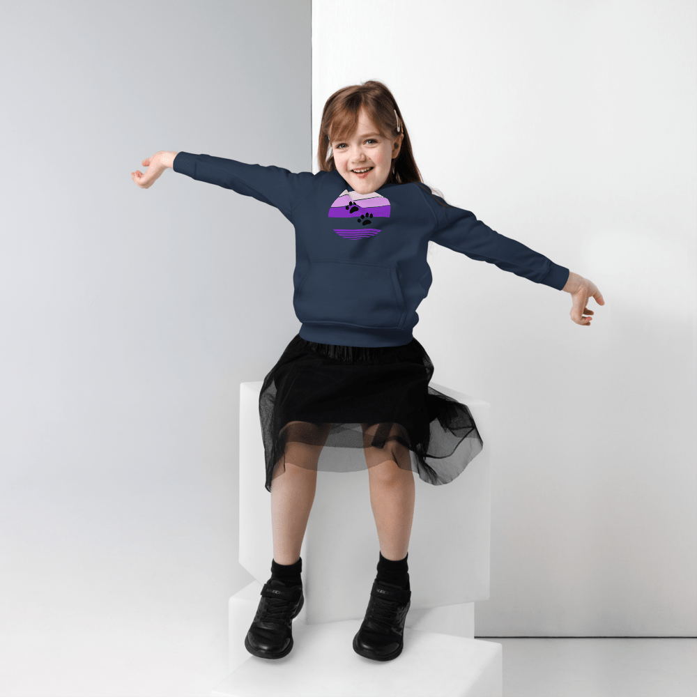 Tatzen, Öko - Kapuzenpullover für Kinder - Cooroi
