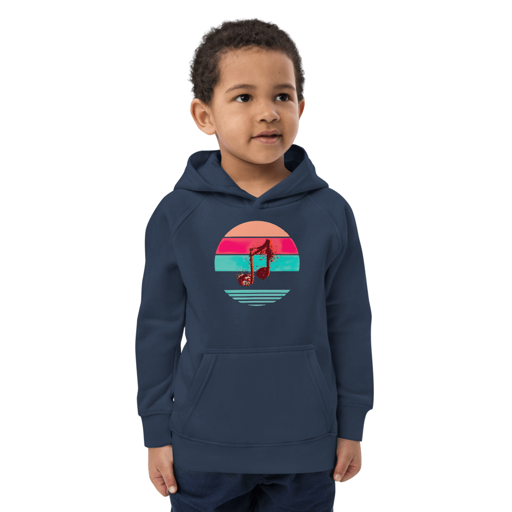 Noten, Öko - Kapuzenpullover für Kinder - Cooroi