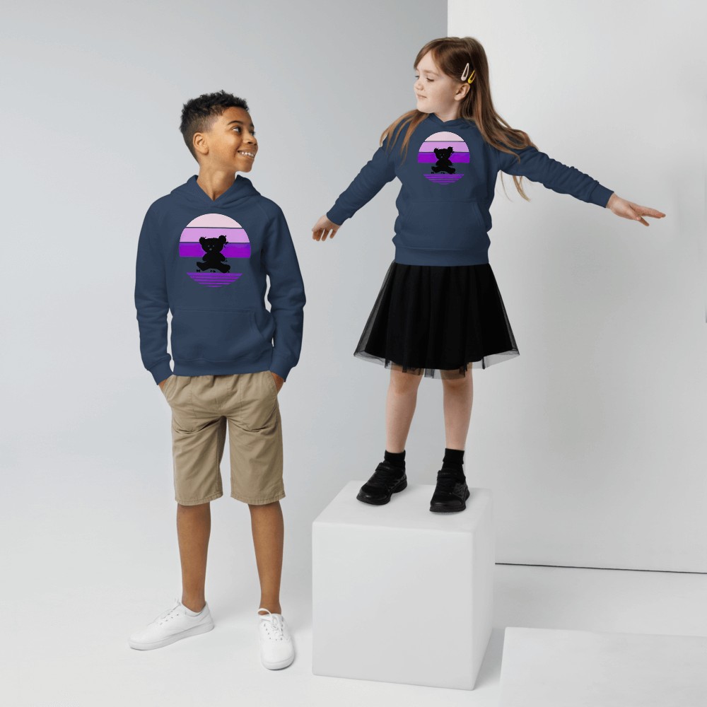 Bär, Öko - Kapuzenpullover für Kinder - Cooroi