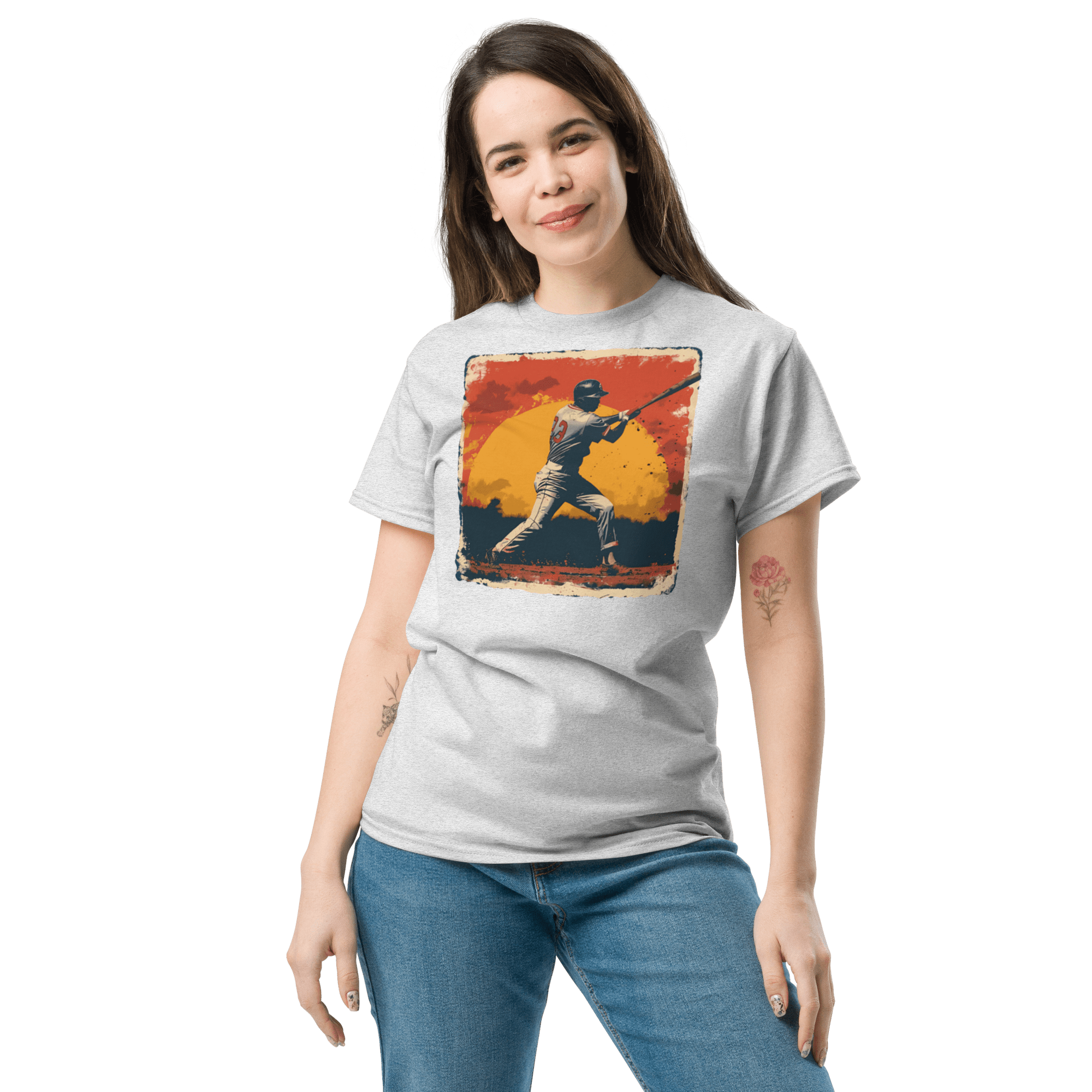 Baseballspieler Unisex classic T-Shirt