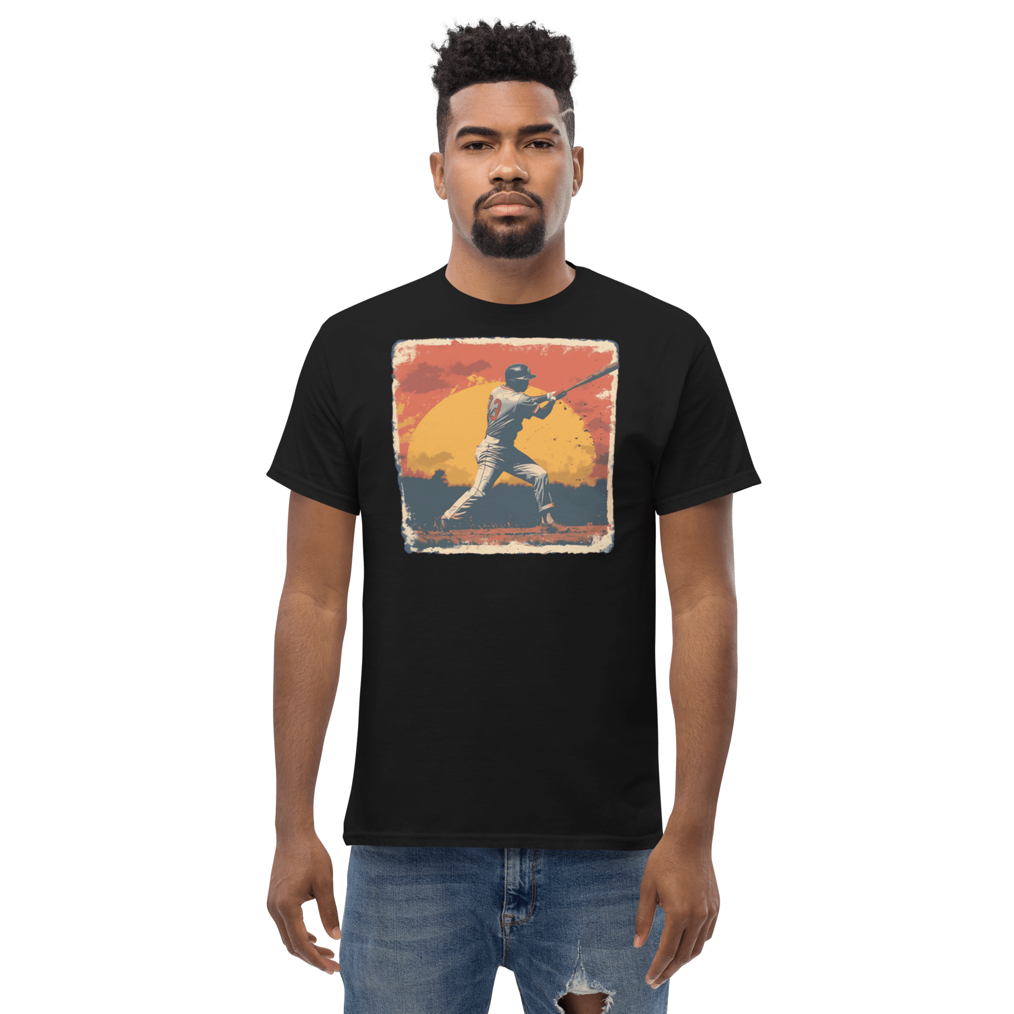Baseballspieler Unisex classic T-Shirt