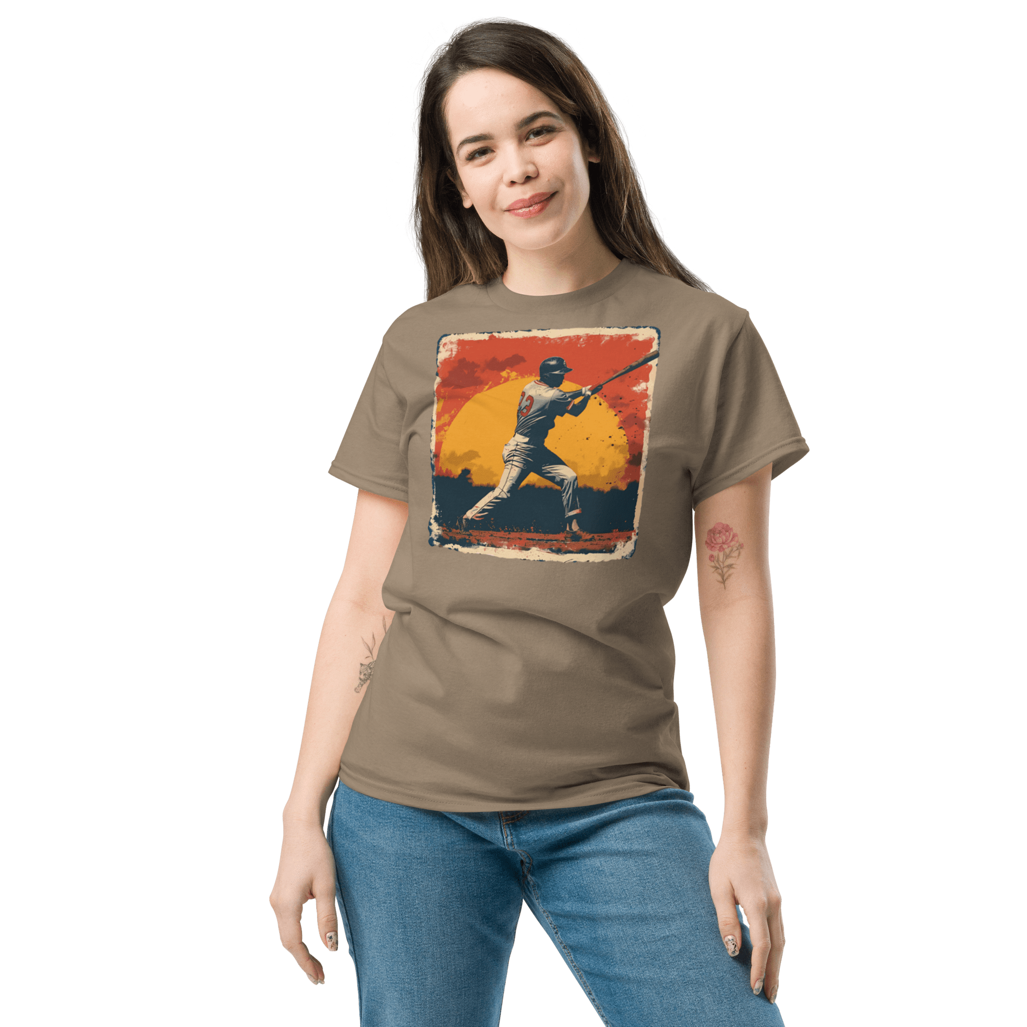Baseballspieler Unisex classic T-Shirt