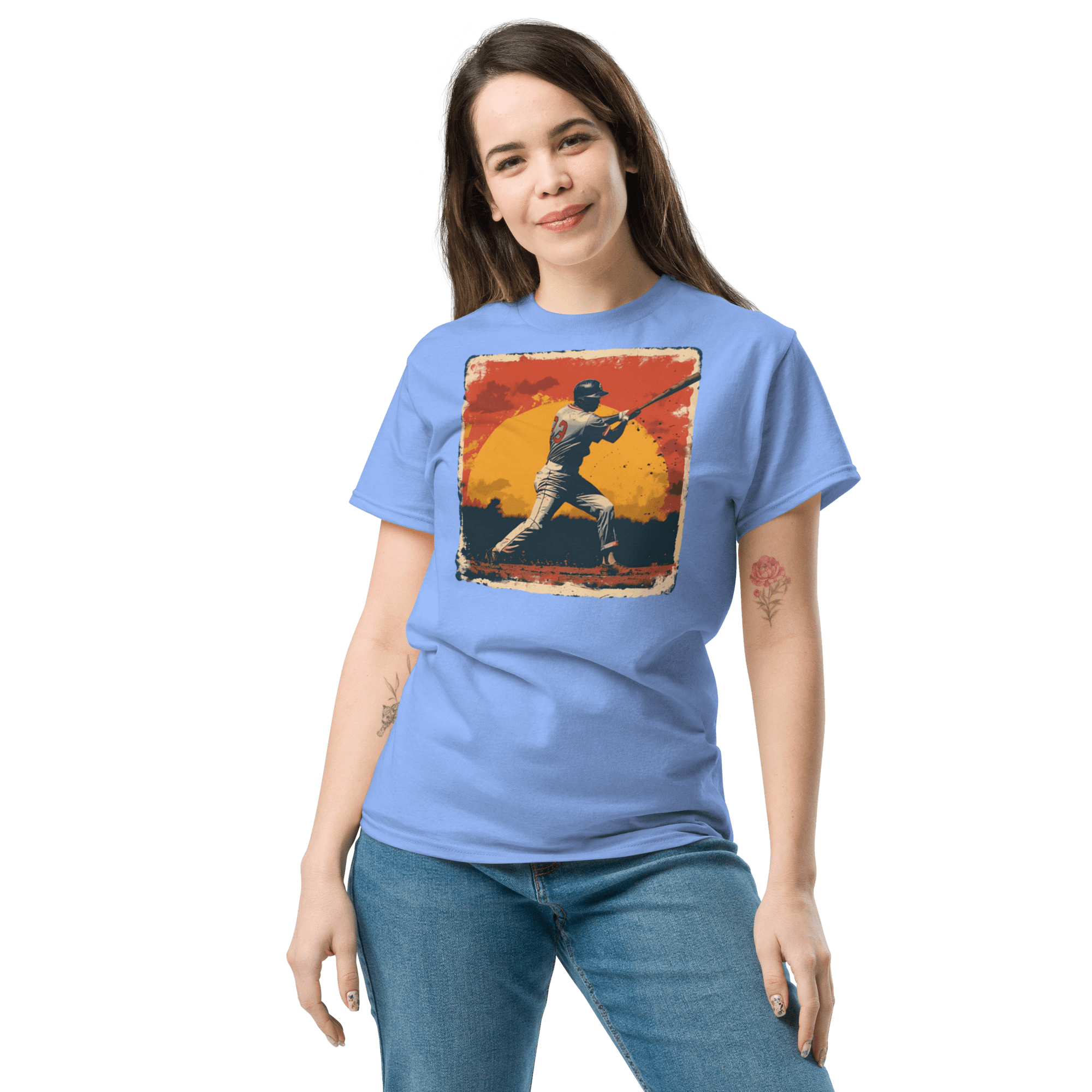 Baseballspieler Unisex classic T-Shirt