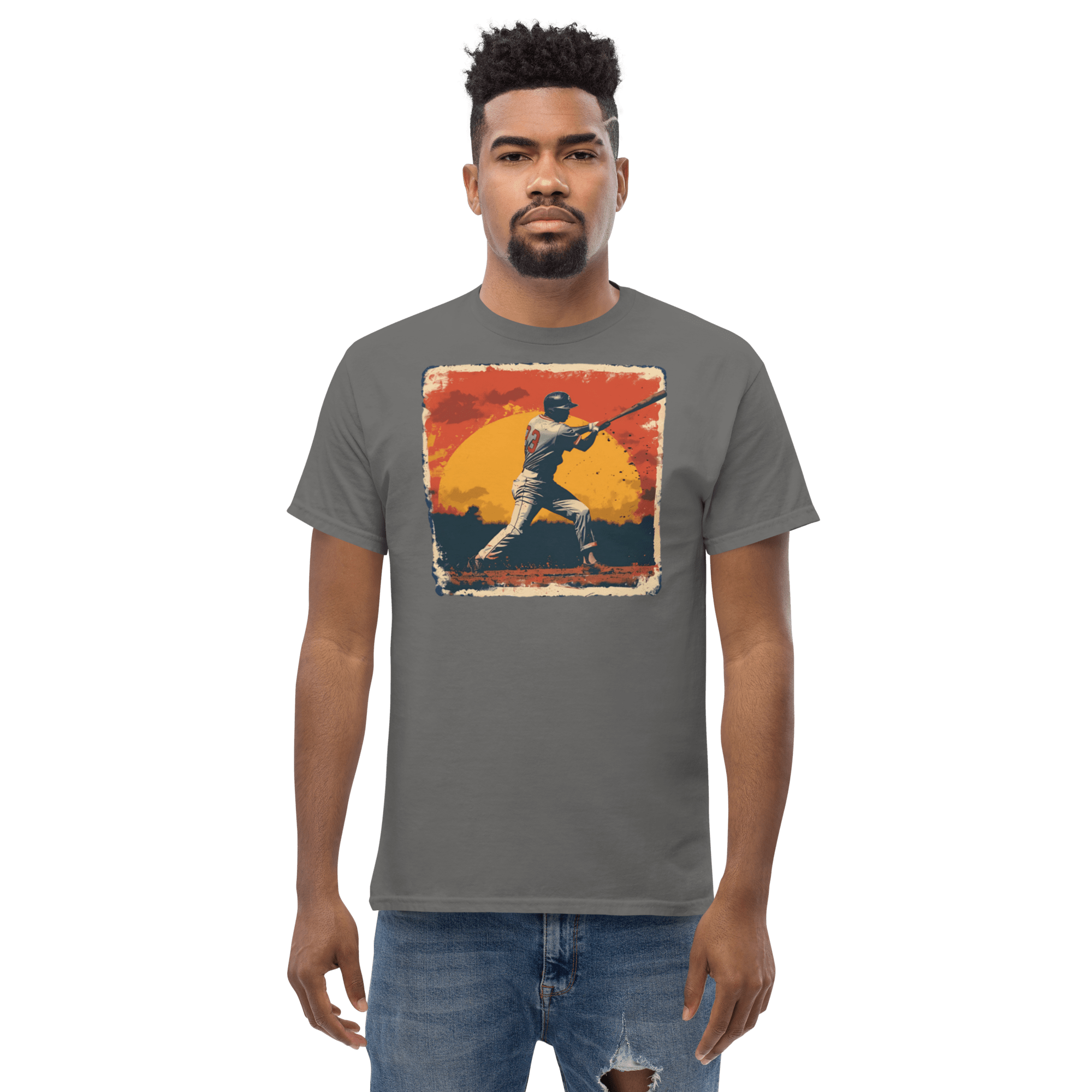 Baseballspieler Unisex classic T-Shirt