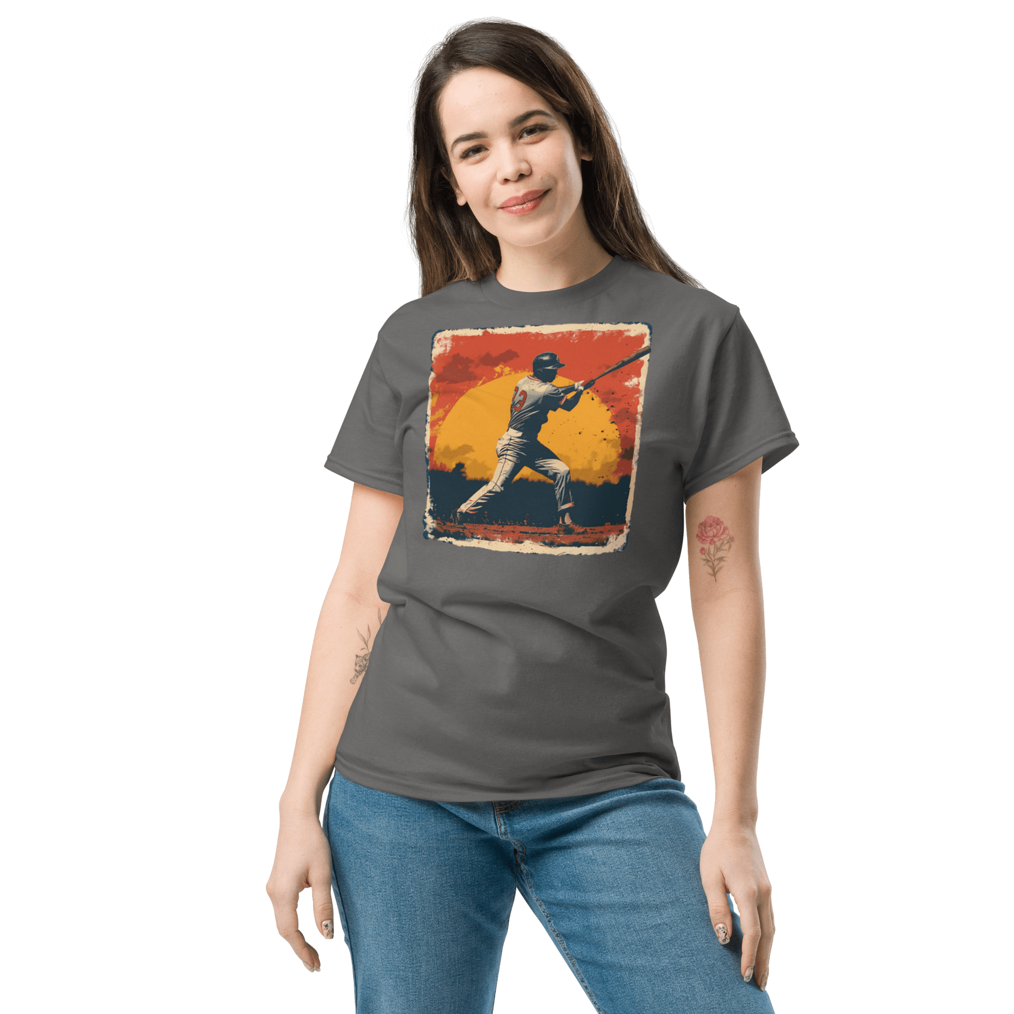 Baseballspieler Unisex classic T-Shirt