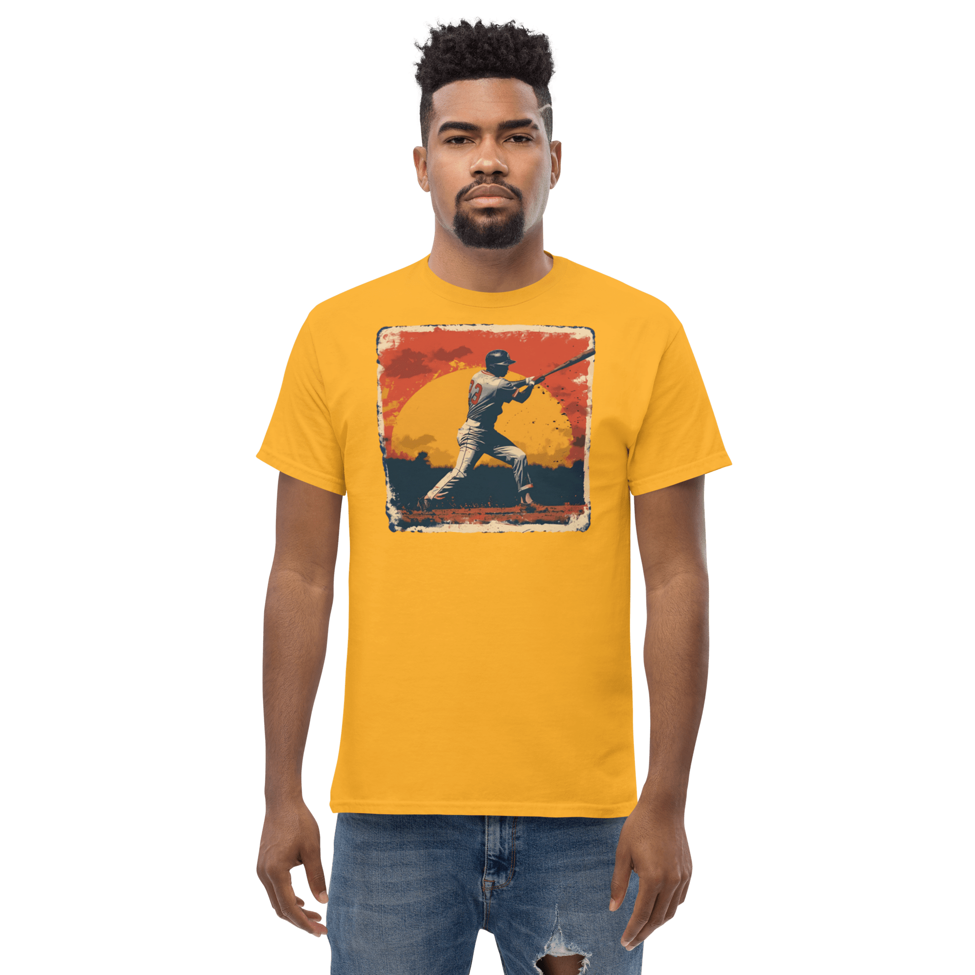 Baseballspieler Unisex classic T-Shirt