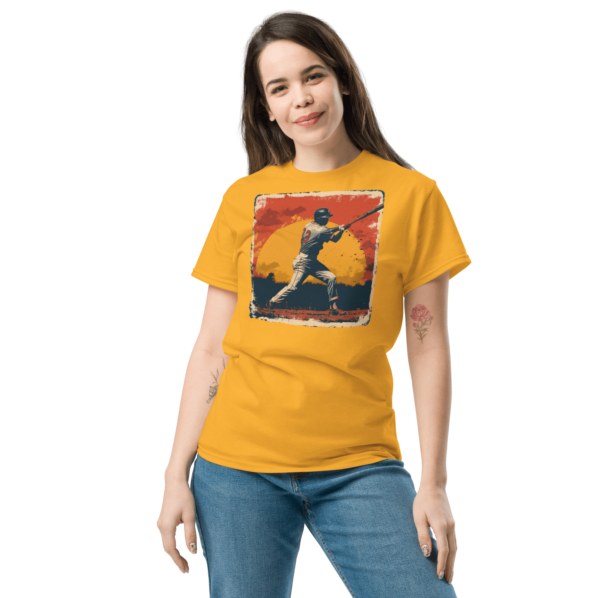 Baseballspieler Unisex classic T-Shirt