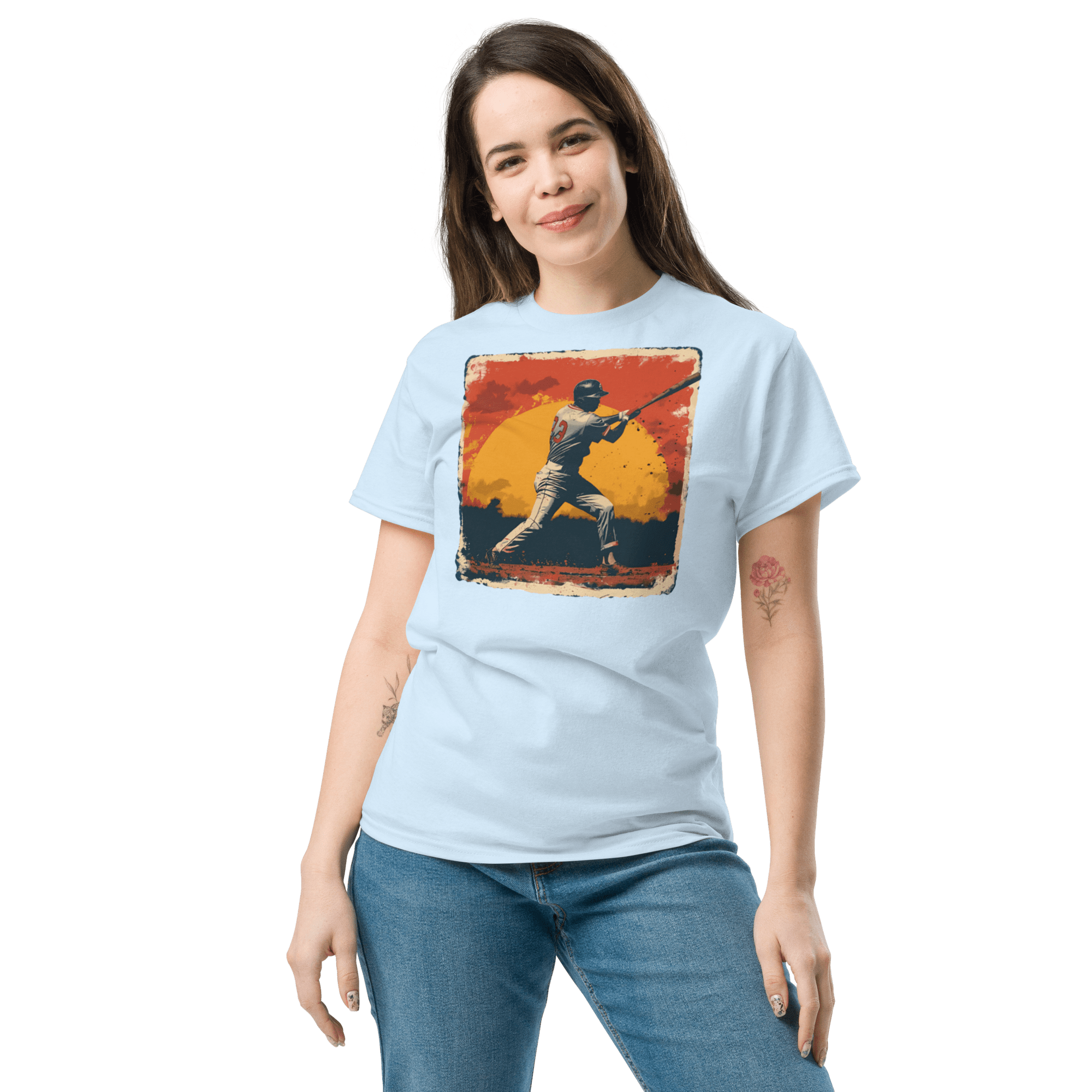 Baseballspieler Unisex classic T-Shirt