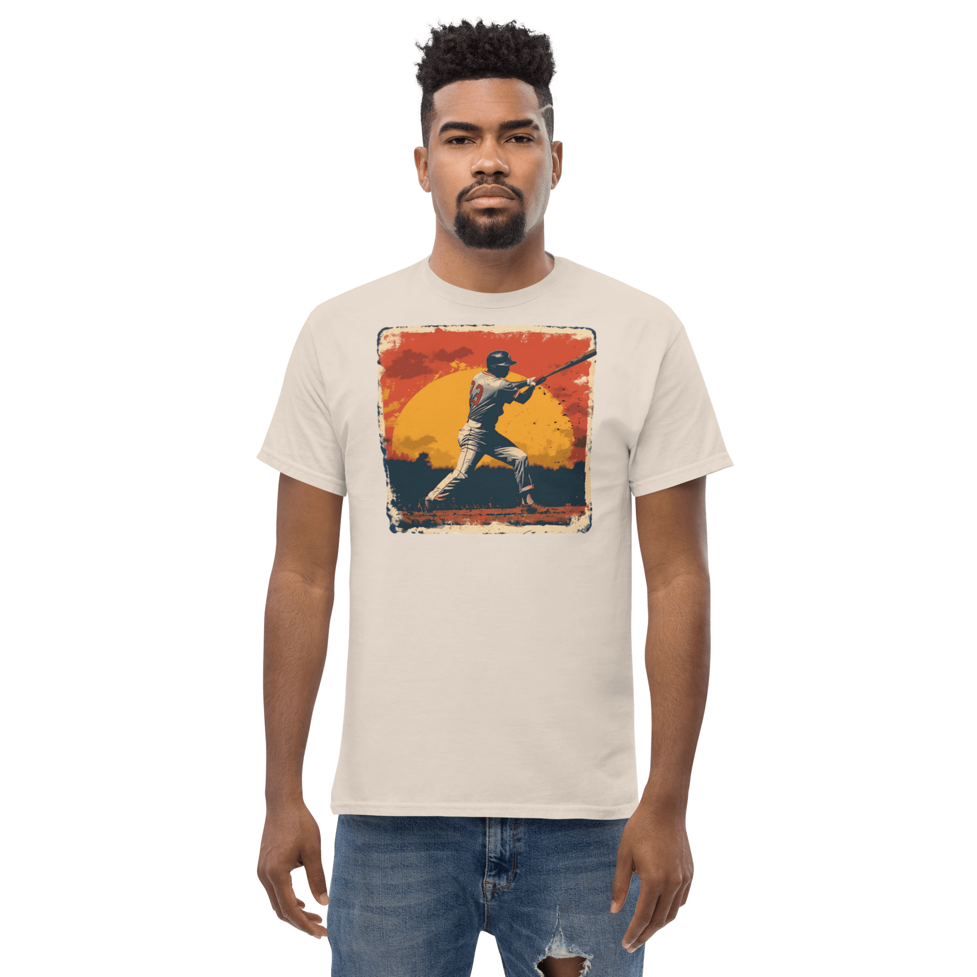 Baseballspieler Unisex classic T-Shirt