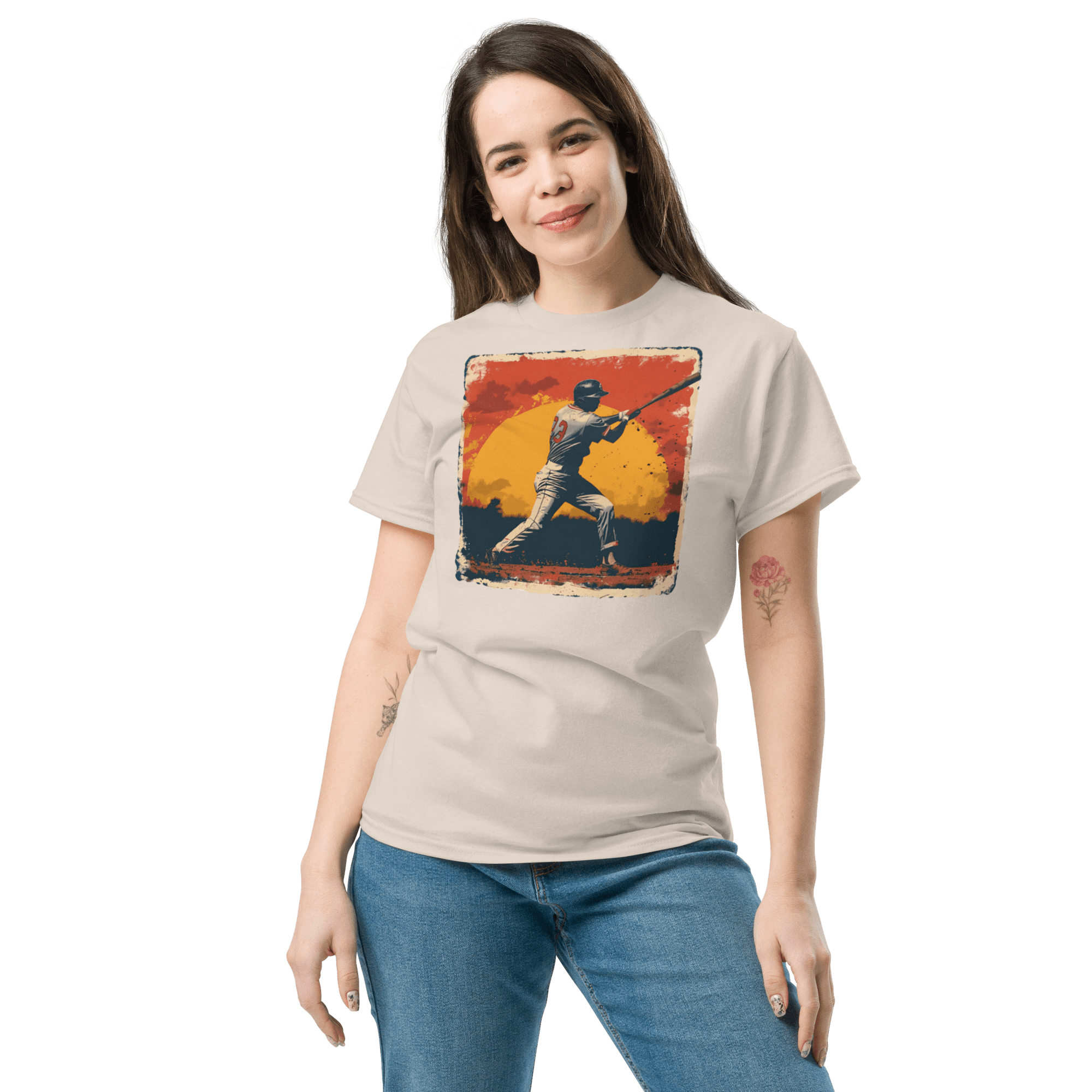 Baseballspieler Unisex classic T-Shirt