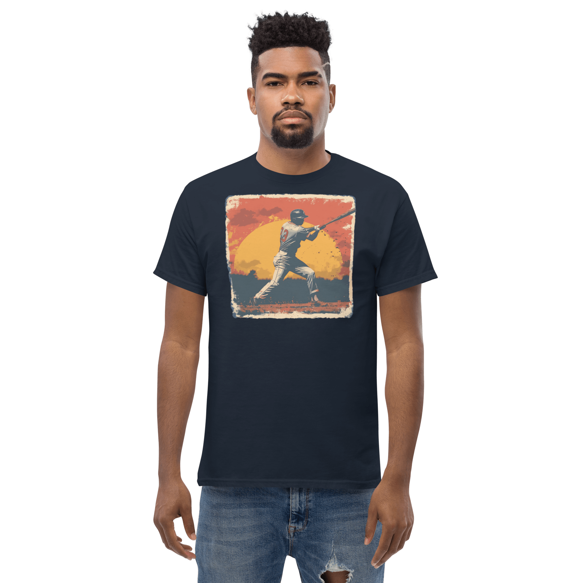 Baseballspieler Unisex classic T-Shirt