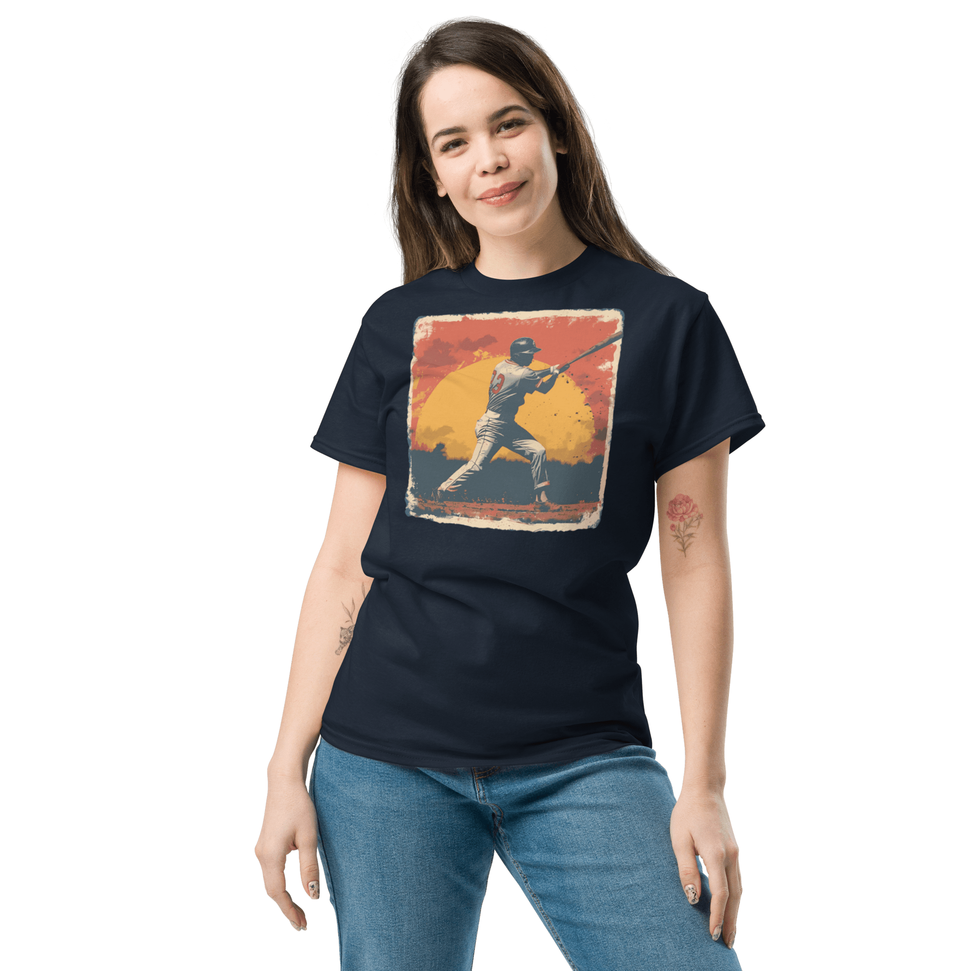 Baseballspieler Unisex classic T-Shirt