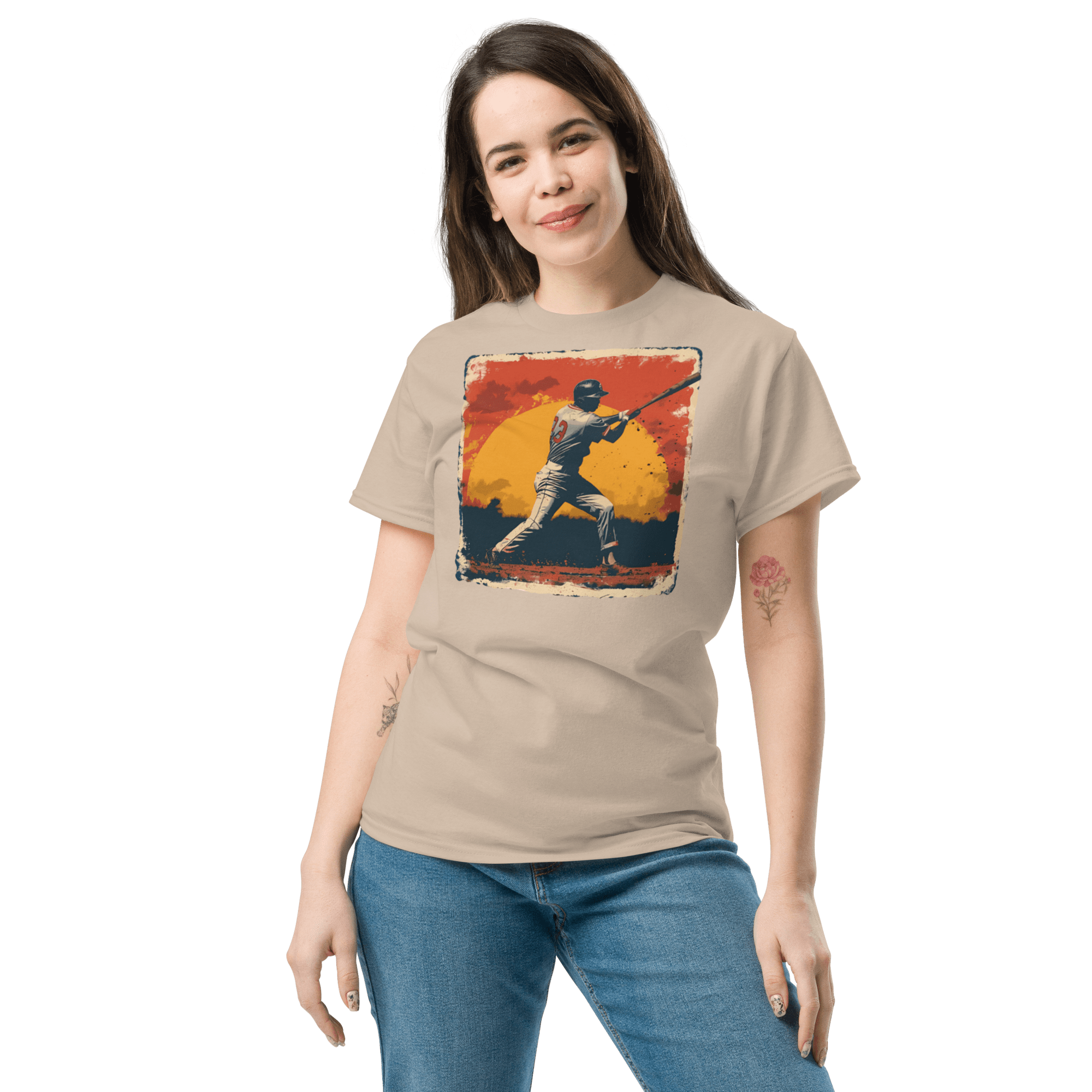 Baseballspieler Unisex classic T-Shirt