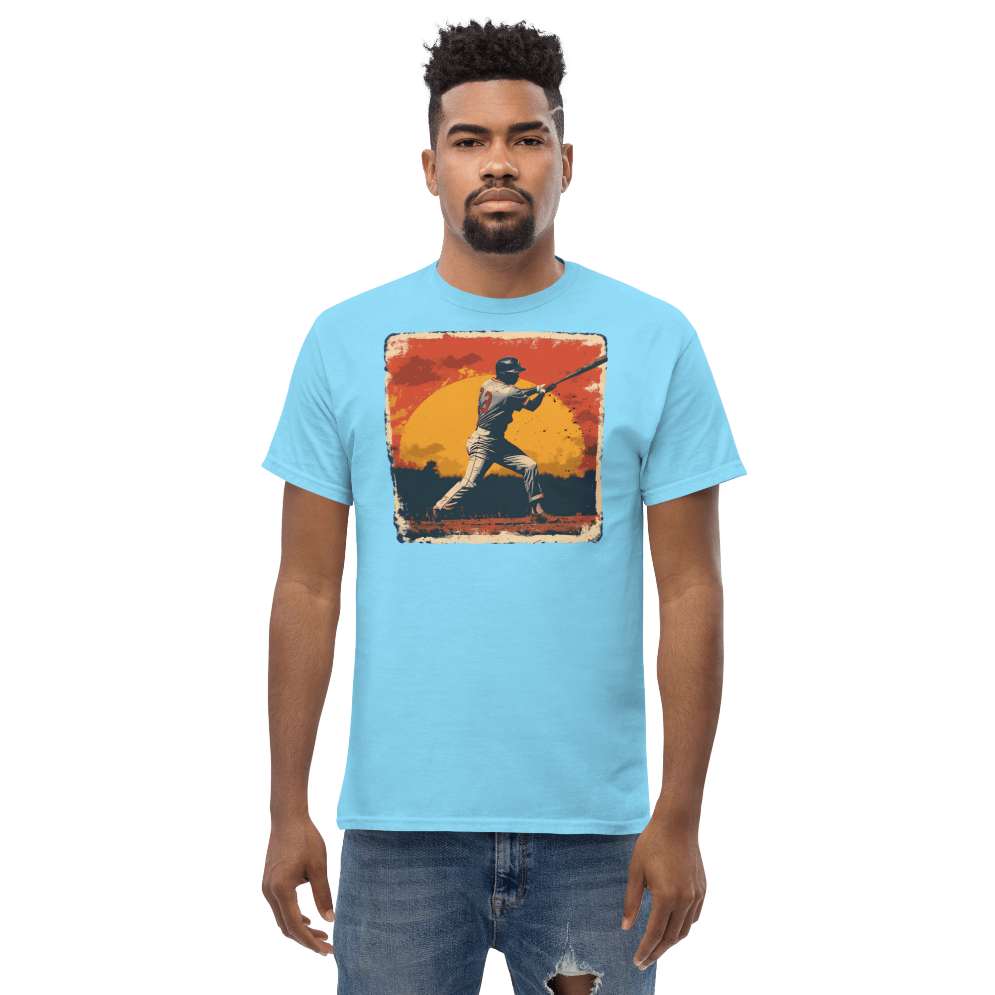 Baseballspieler Unisex classic T-Shirt