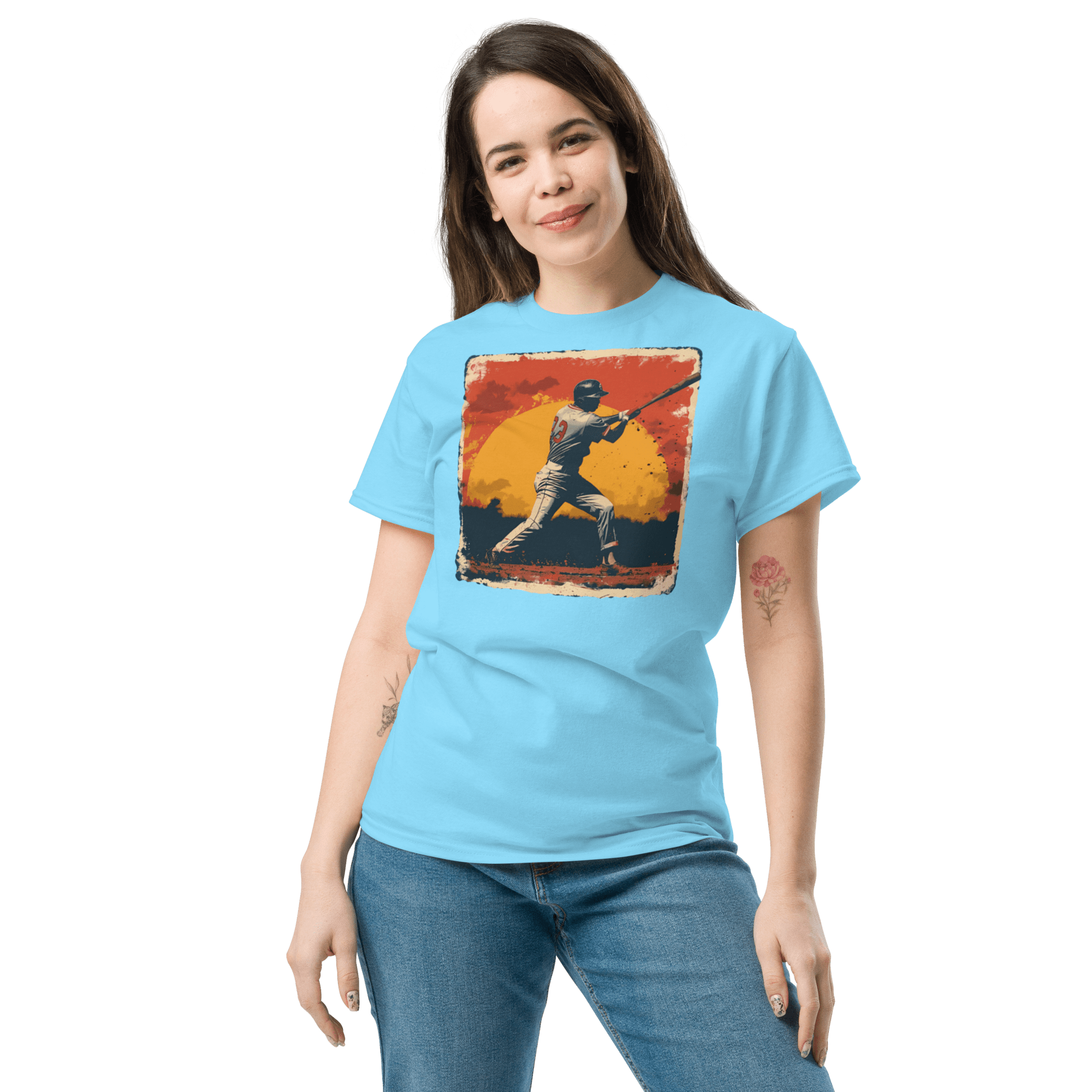 Baseballspieler Unisex classic T-Shirt