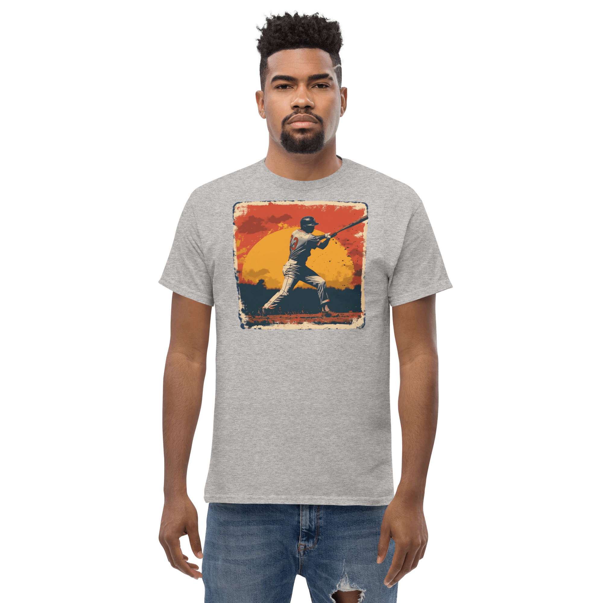 Baseballspieler Unisex classic T-Shirt